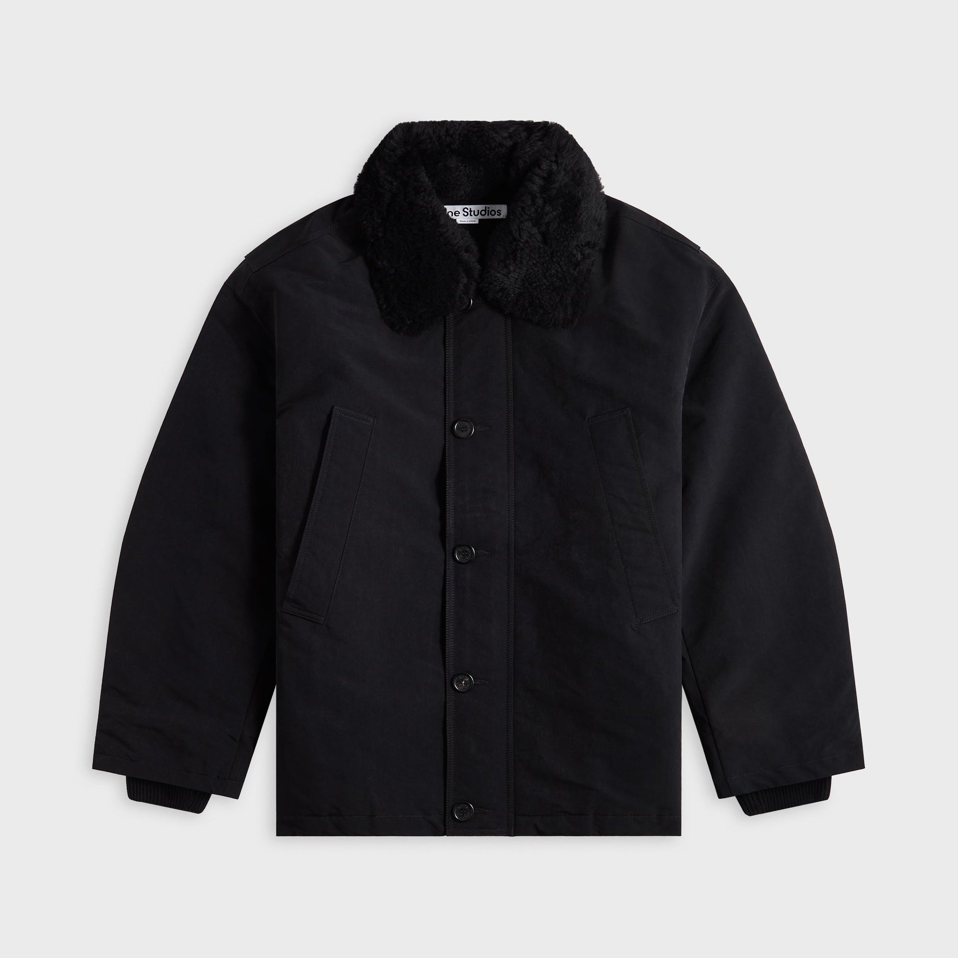 Acne Studios Nylon Jacket - Black