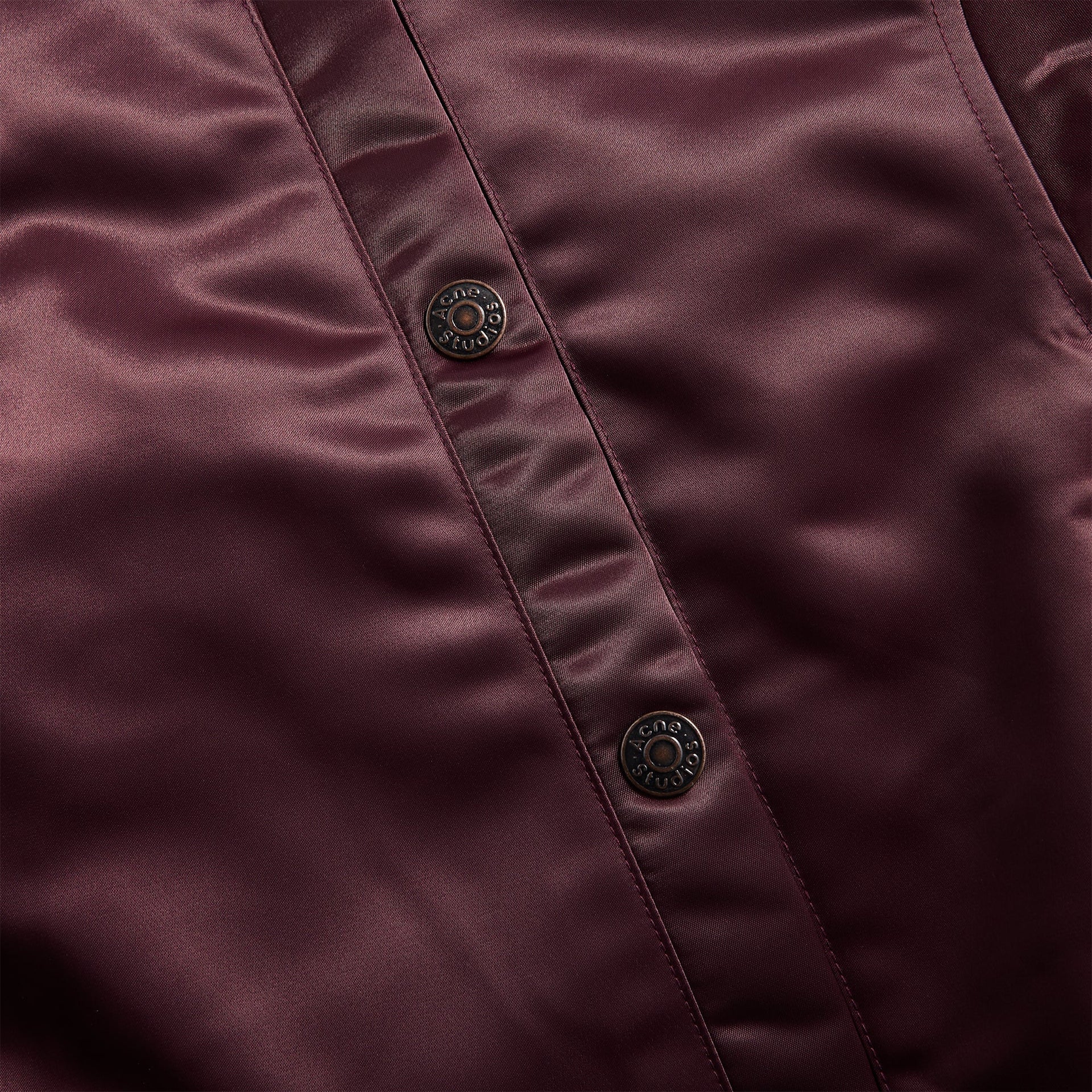 Acne Studios Technical Bomber Jacket - Burgundy