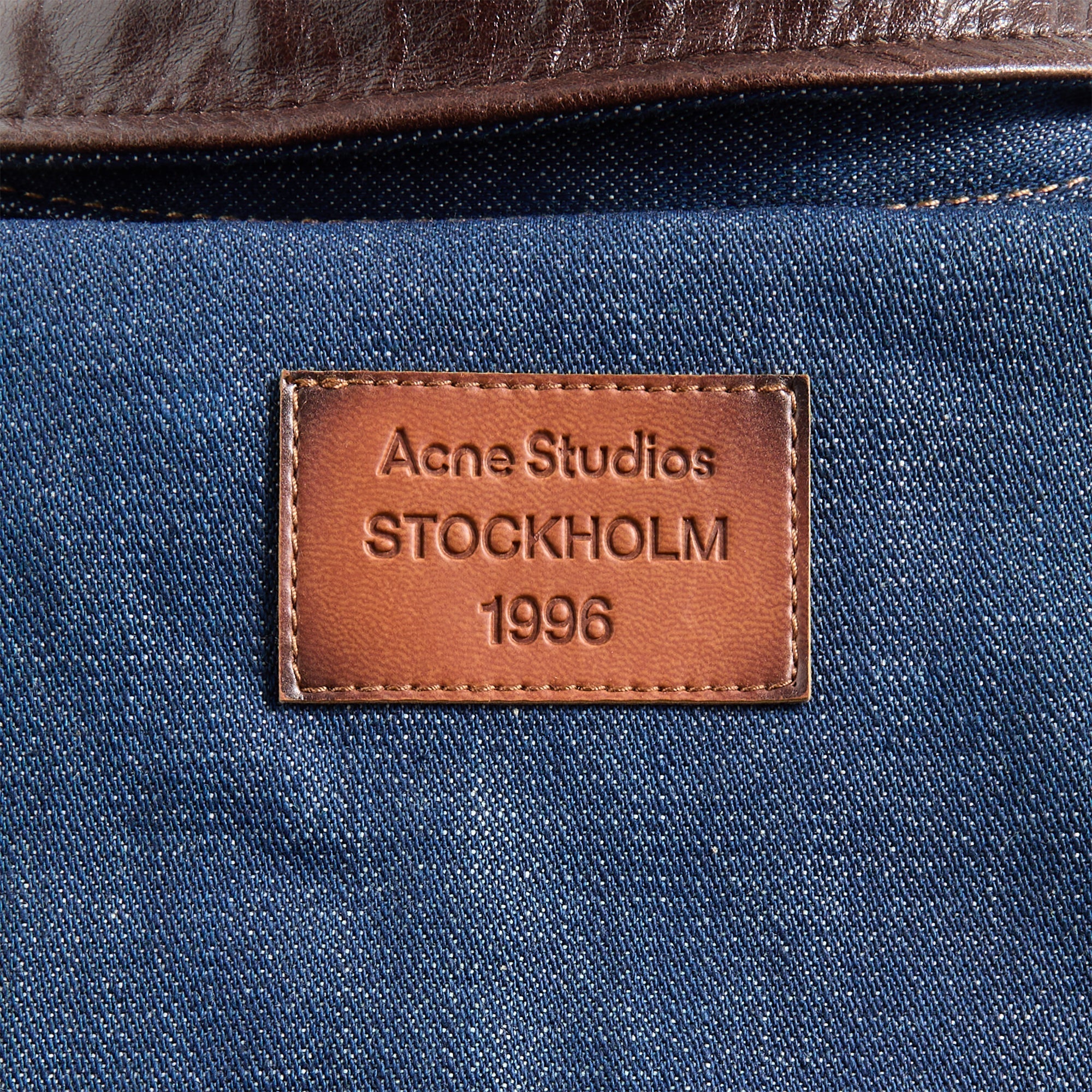 Acne Studios Denim Jacket - Indigo Blue – Kith
