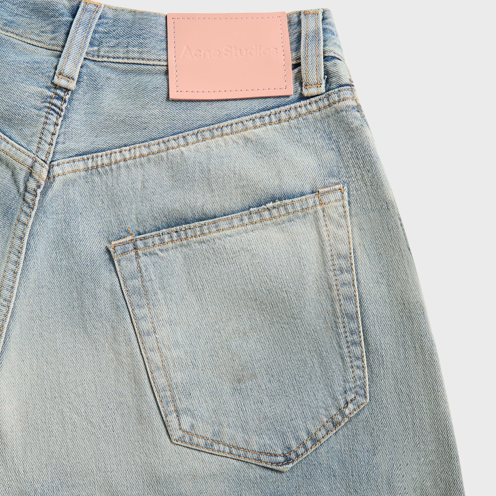 Acne Studios 2023 U Trafalgar Jeans in Light Blue