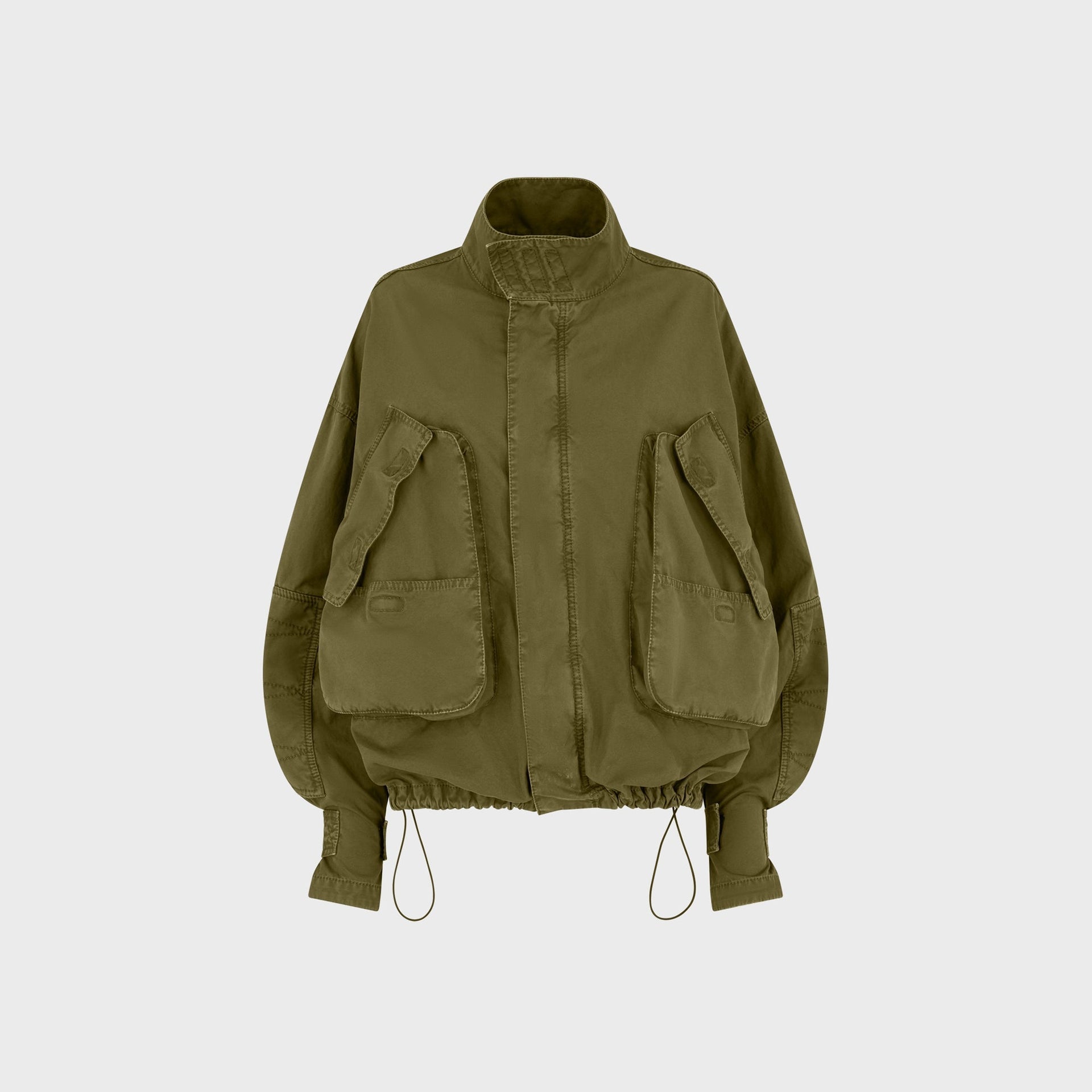 The Attico Bomber - Military Green