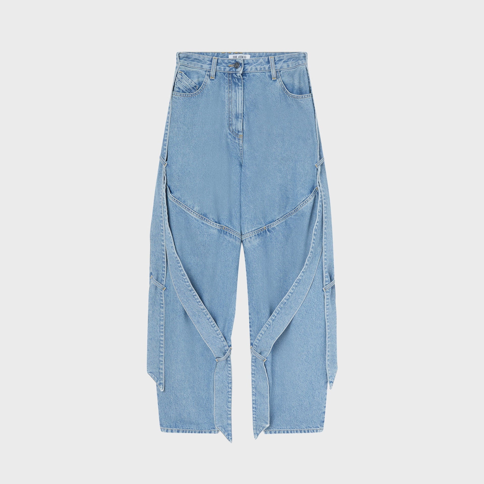 The Attico Long Pant - Sky Blue