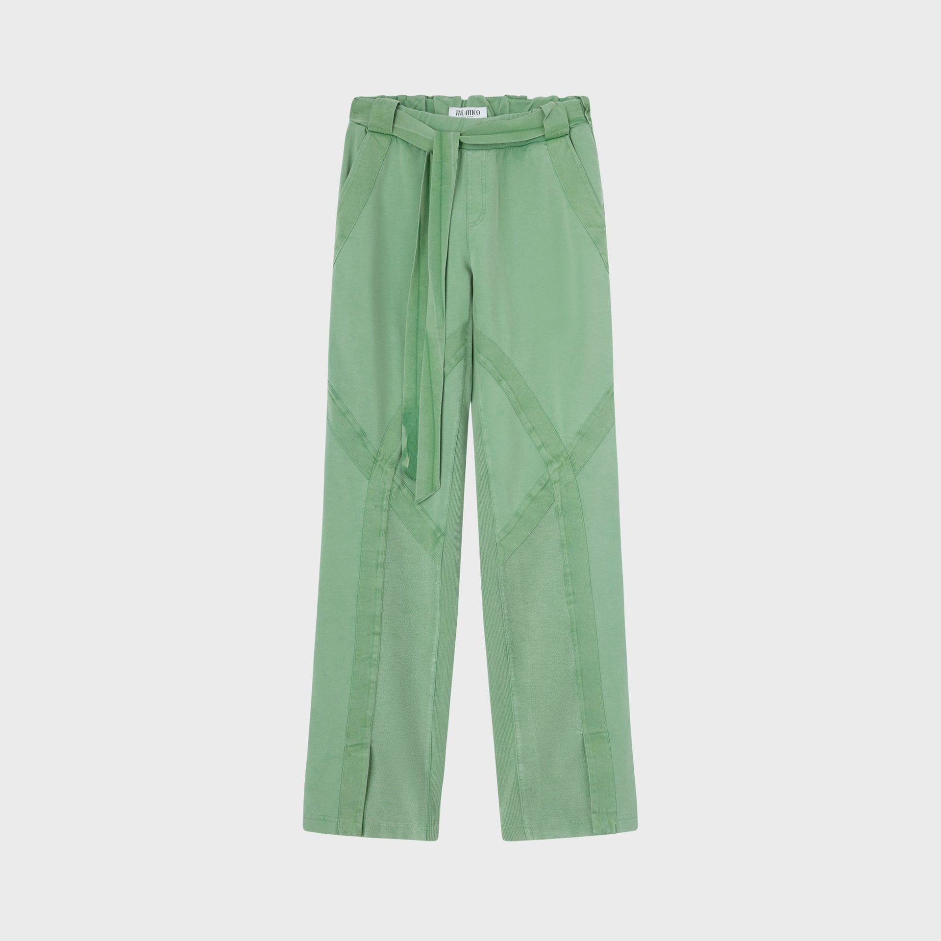 The Attico Long Pant - Light Green