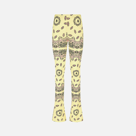 The Attico Long Pants - Banana