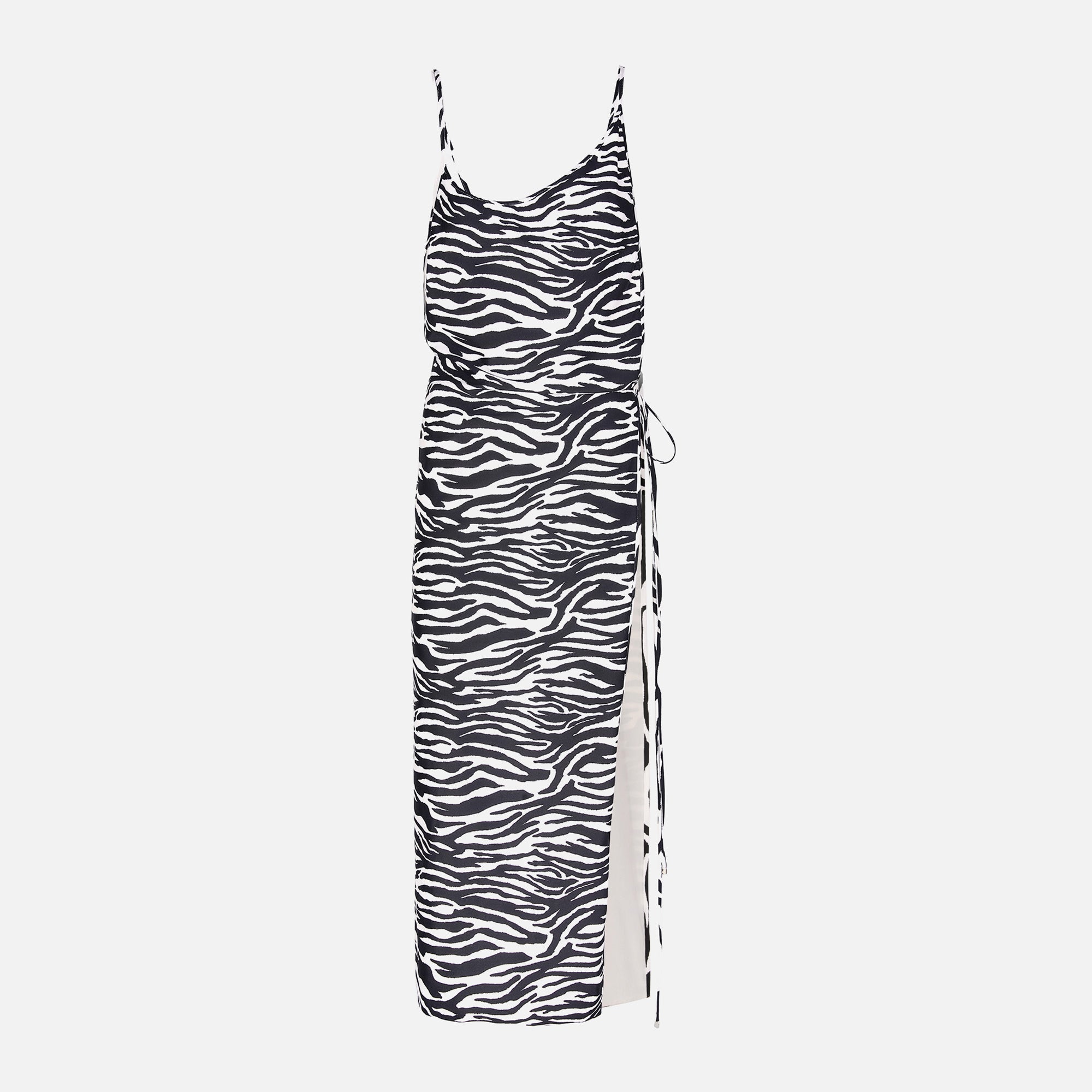 The Attico Midi Dress - White / Black – EverlastsidingShops - Neela cotton  kaftan dress