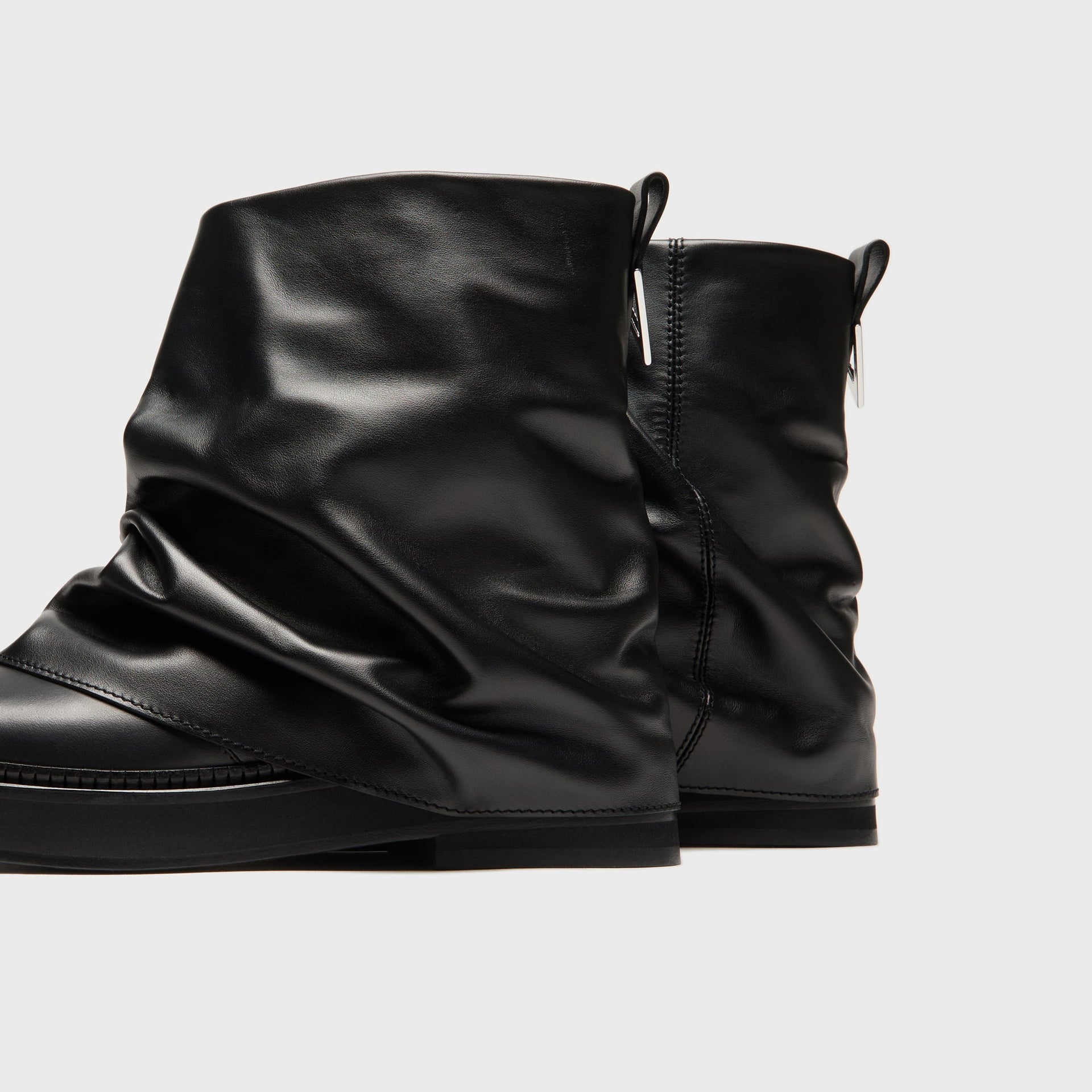 The Attico Mini Robin Combat Boot - Black