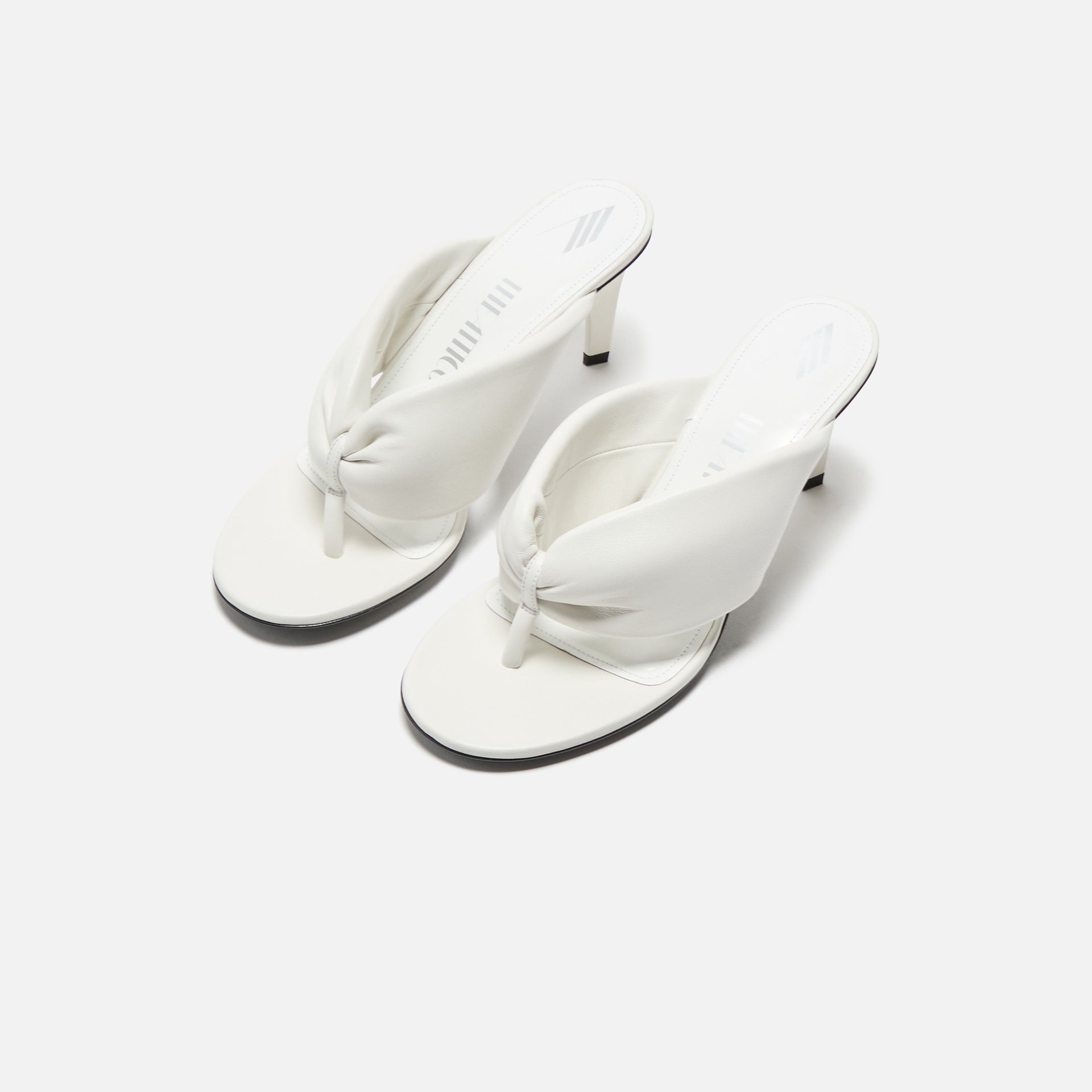 The Attico Rem 60mm Sandal - White