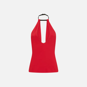 The Attico Top - Vibrant Red