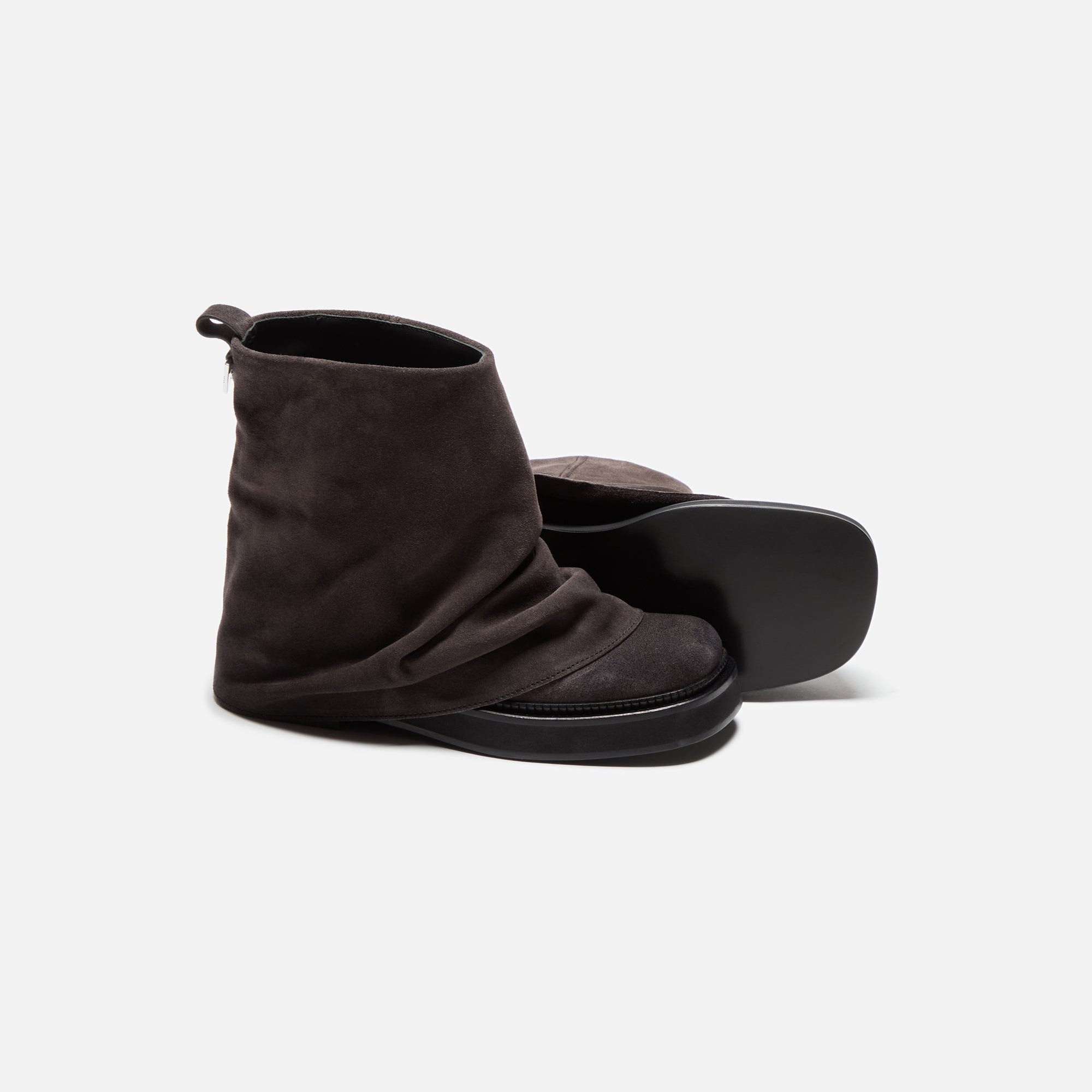 靴 THE ATTICO mini boot /size37 The Attico Mini Robin Boot - Dark Grey – Kith