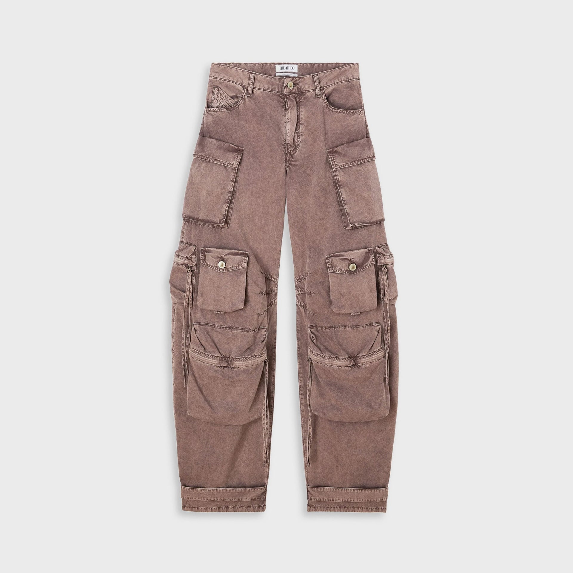 The Attico Fern Long Pant in Washed Mauve
