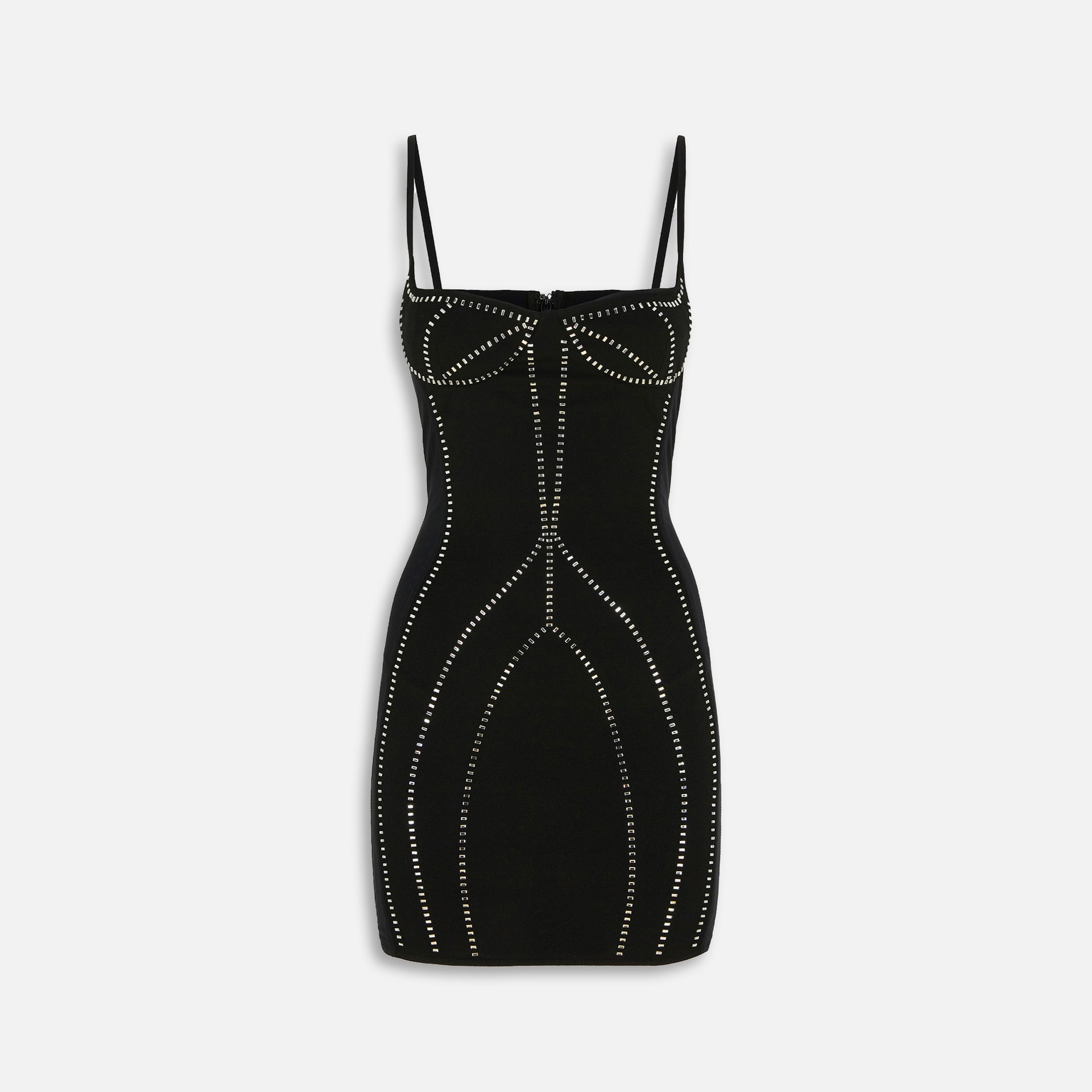 The Attico Mini Dress - Black Kith The Attico Mini Dress - Black Kith