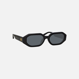 The Attico Irene Frames - Black with Grey Lens – Kith