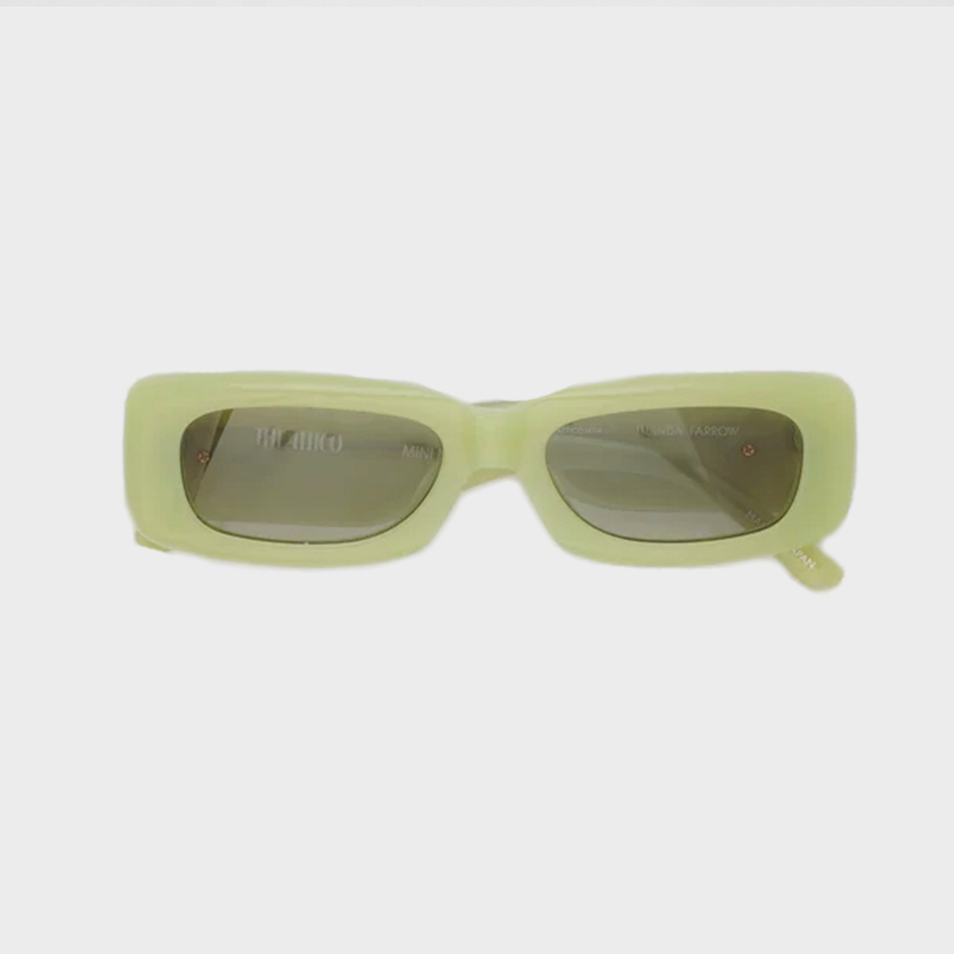 The Attico Mini Marfa Frame - Acid Green