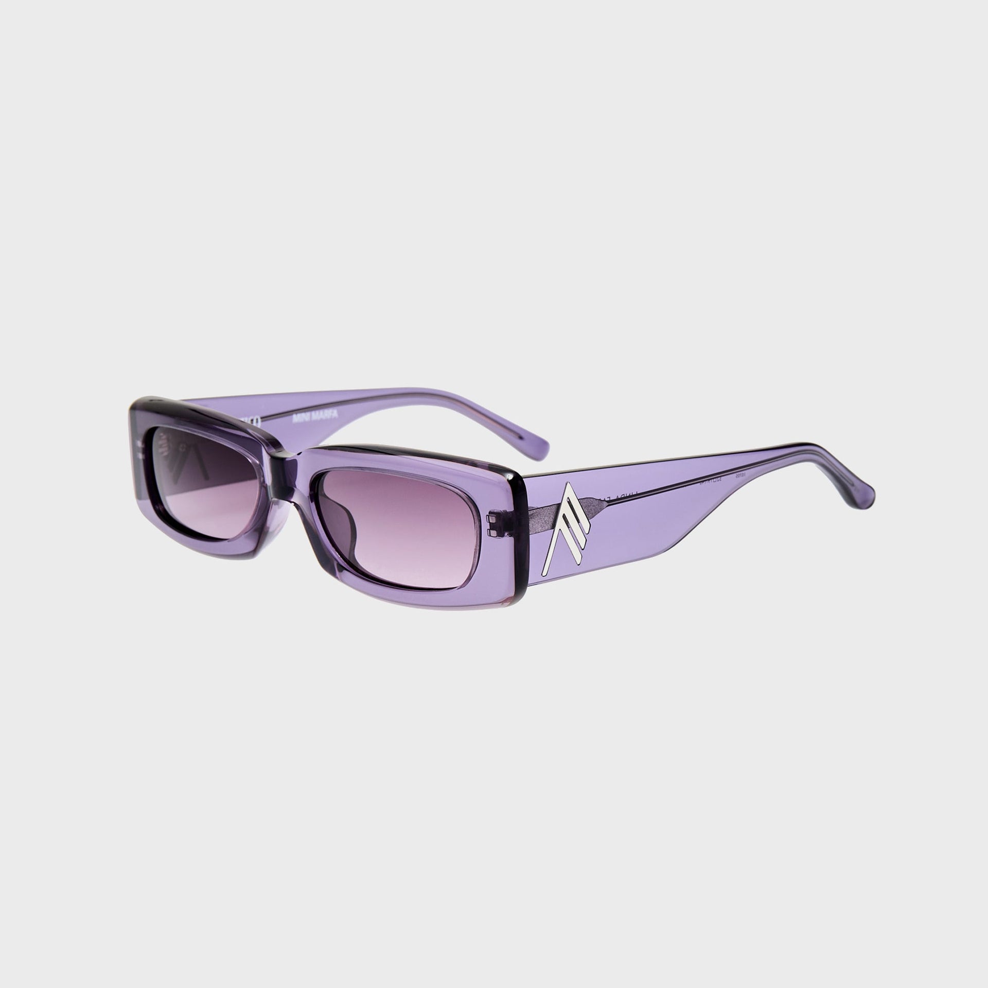The Attico Mini Marfa in Purple