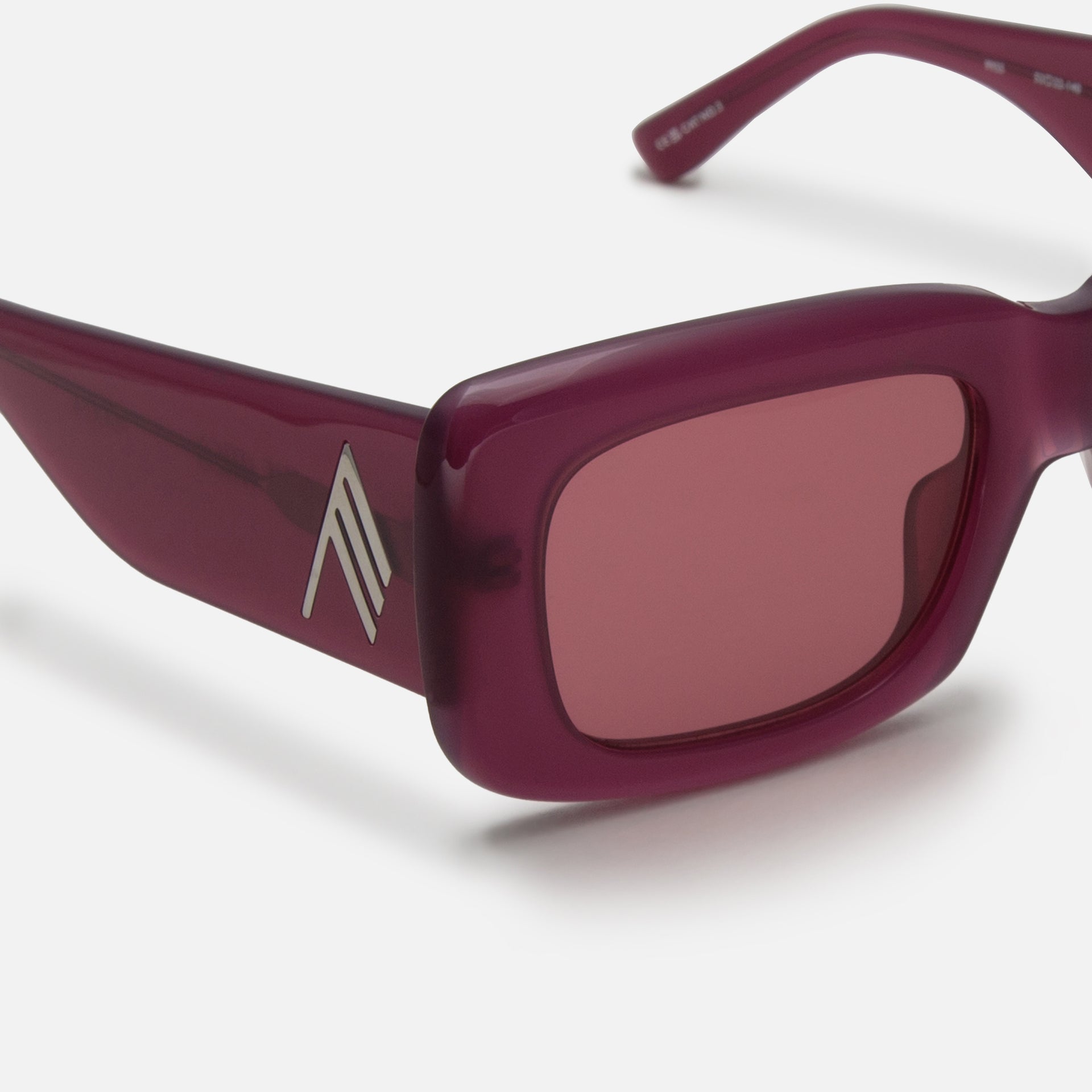 The Attico Marfa Frame - Burgundy