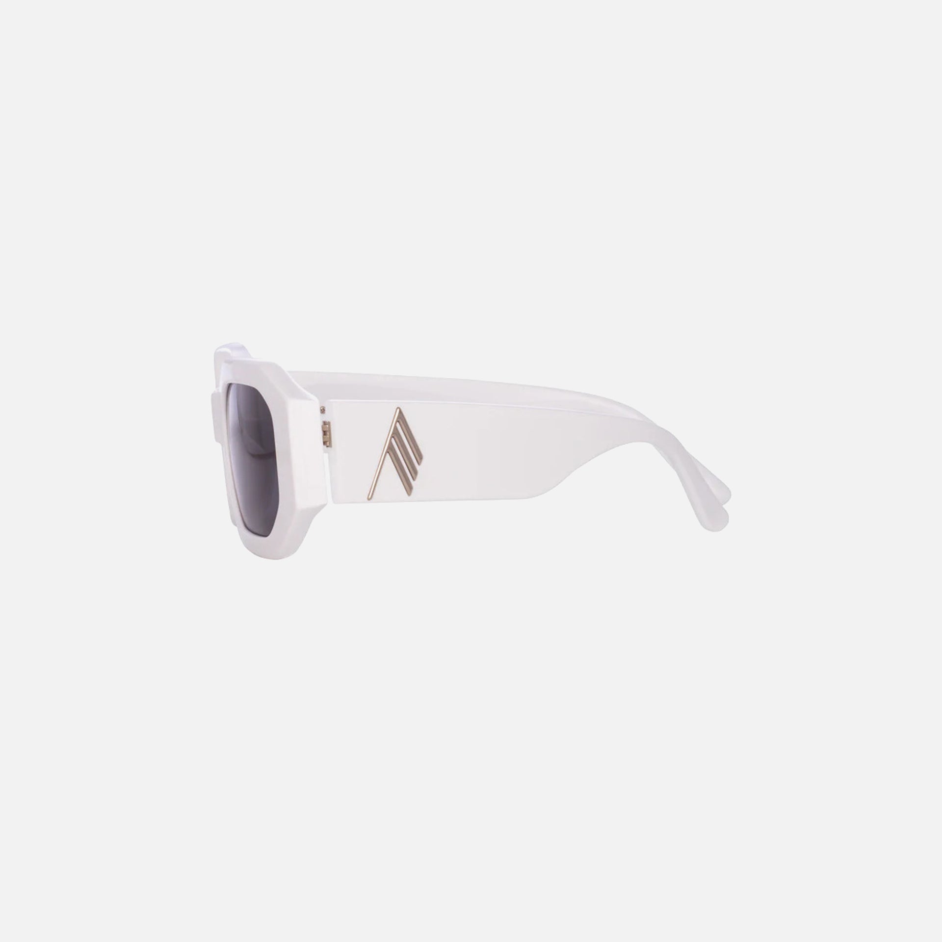 The Attico Blake Frame Sunglass - White