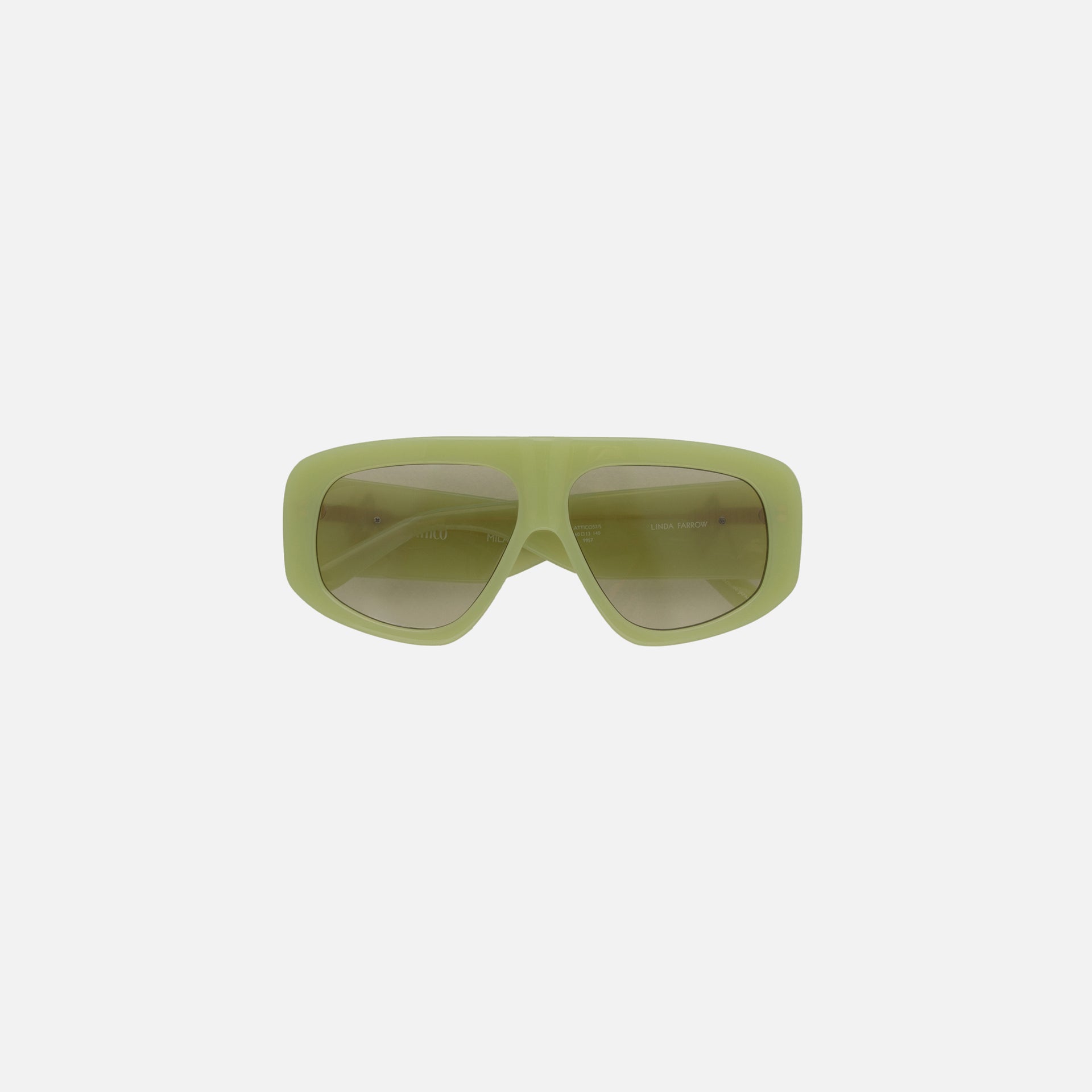 The Attico Milano Frame - Acid Green