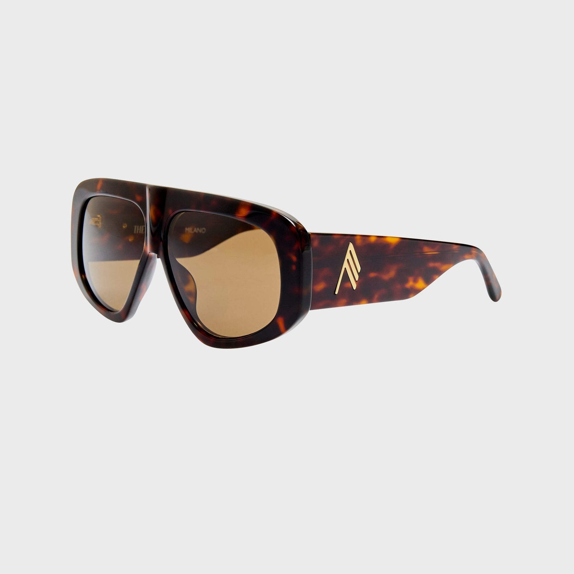 The Attico Milano Sunglasses - Tortoise Shell