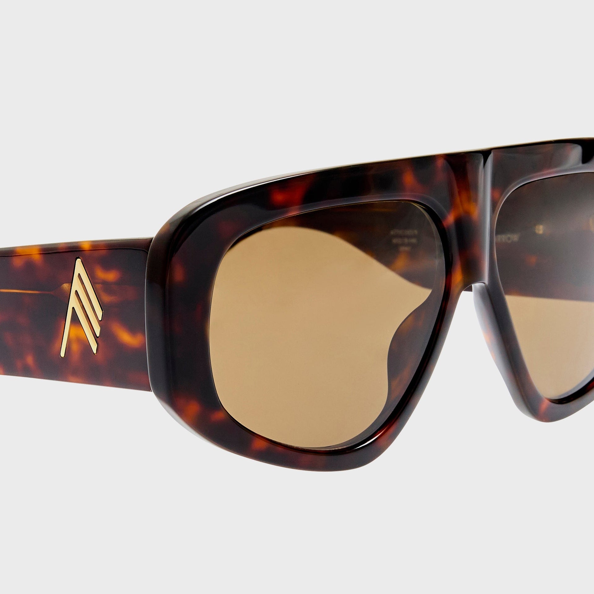 The Attico Milano Sunglasses - Tortoise Shell