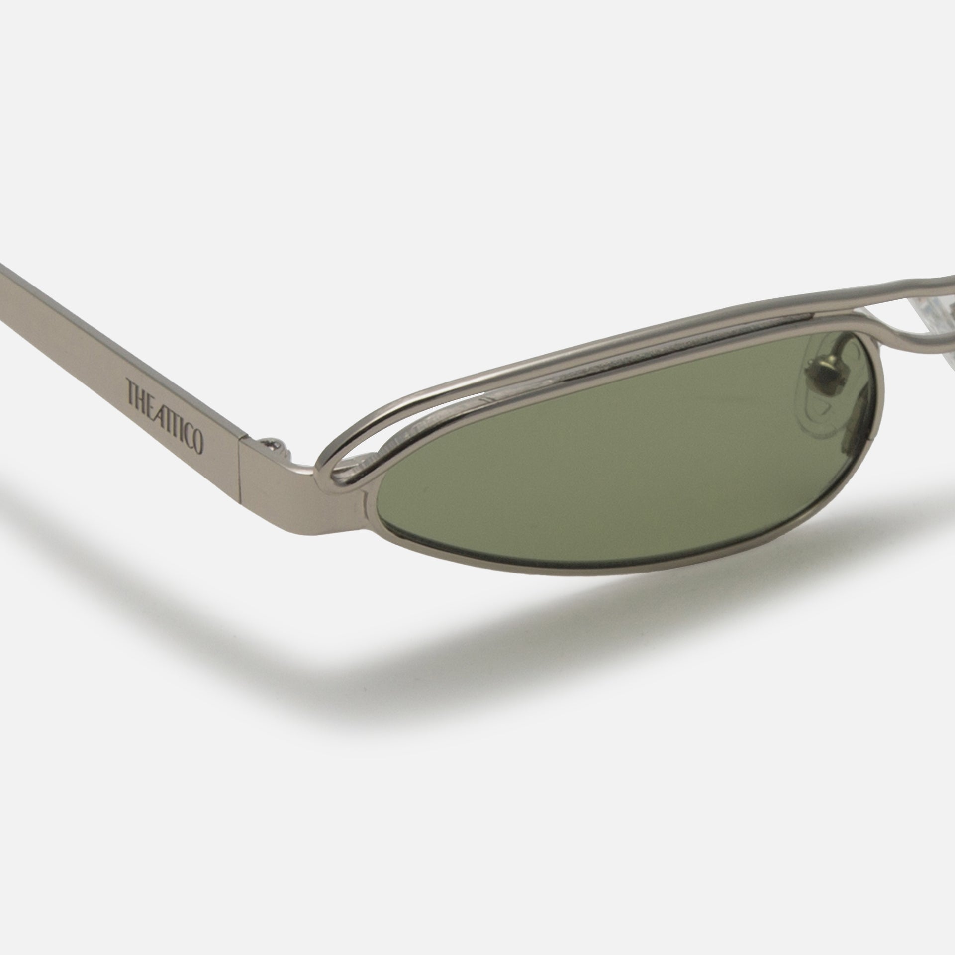 The Attico Norma Frame - Silver