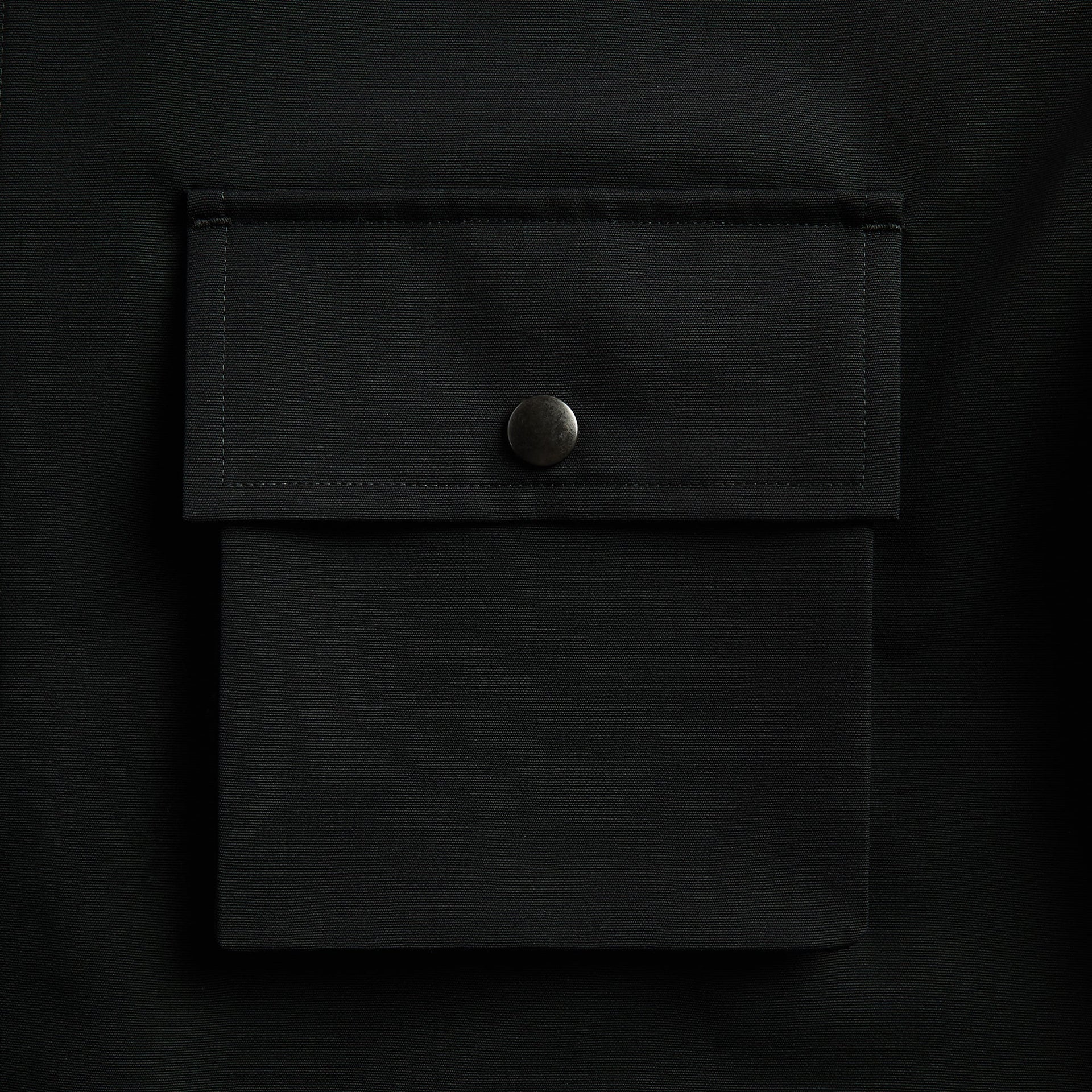 Auralee Wool Max Canvas Blouson - Black