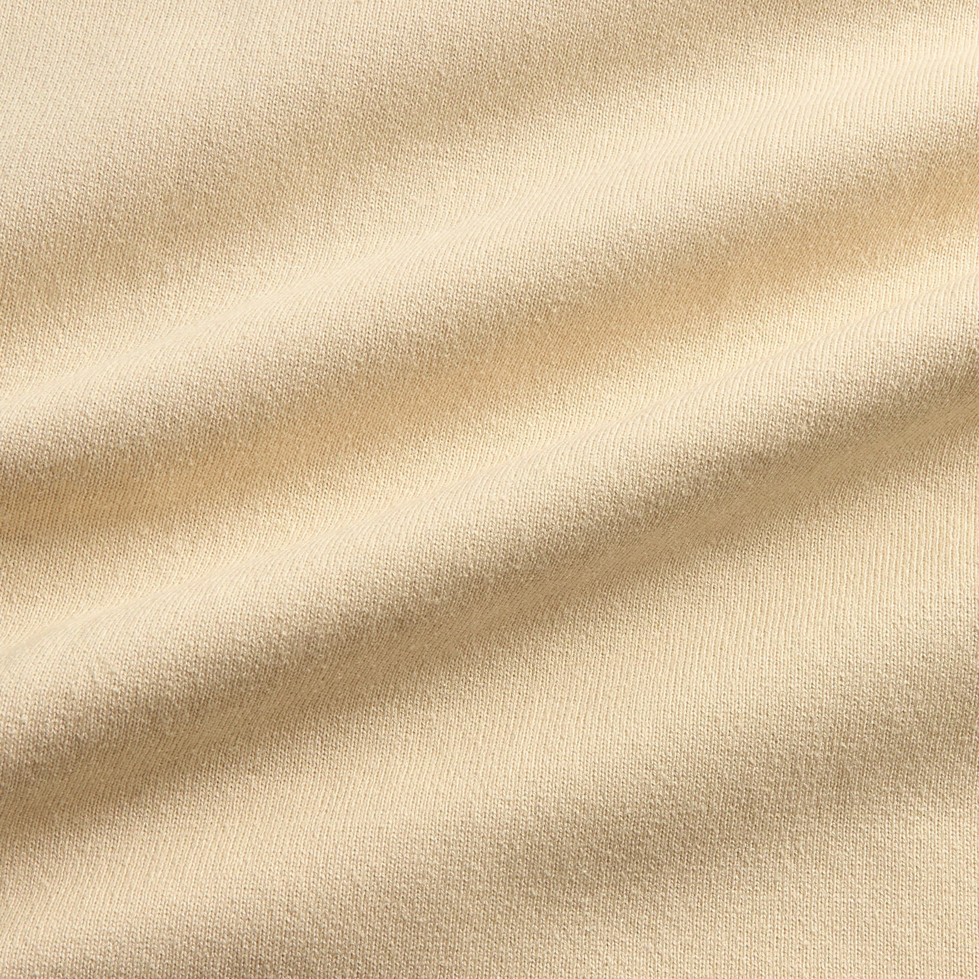Auralee High Gauge Tussah Silk Knit Skipper Polo - Ivory