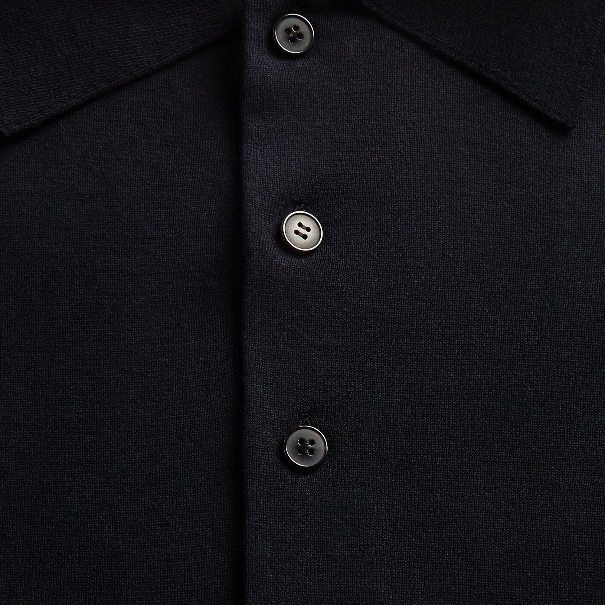 未使用 AURALEE SUPER HIGH GAUGE KNIT POLO 5 AURALEE Super High Gauge Cotton Knit Polo - BROWN – Totem Brand Co.