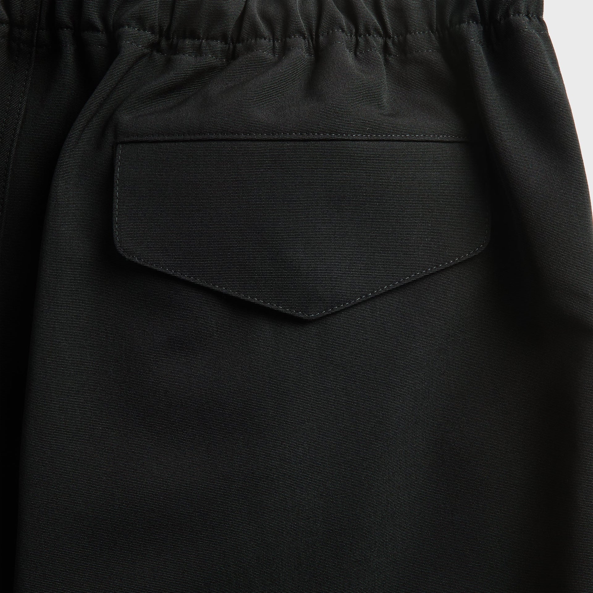 Auralee Wool Drawstring Short - Black