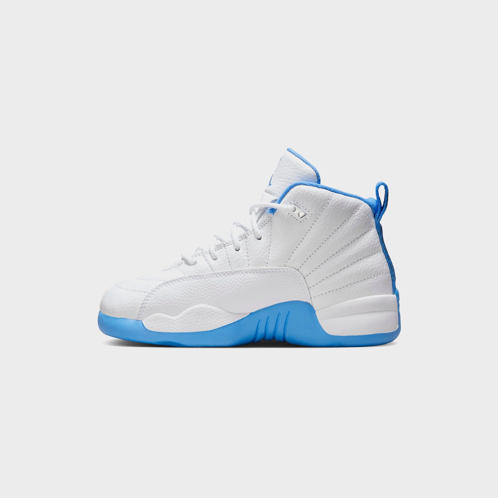 Jordan PS Jordan 12 Retro - White / Metallic Silver / University Blue