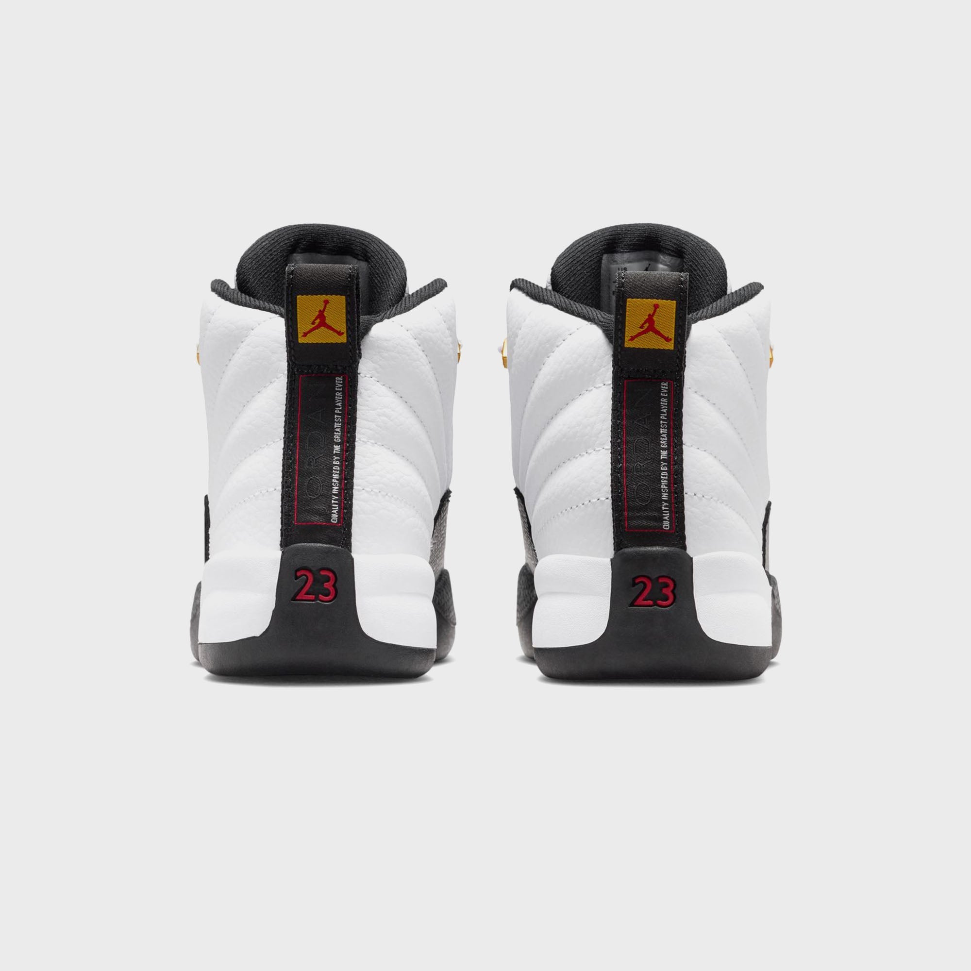 Jordan PS Jordan 12 Retro - White / Black / Taxi – Kith