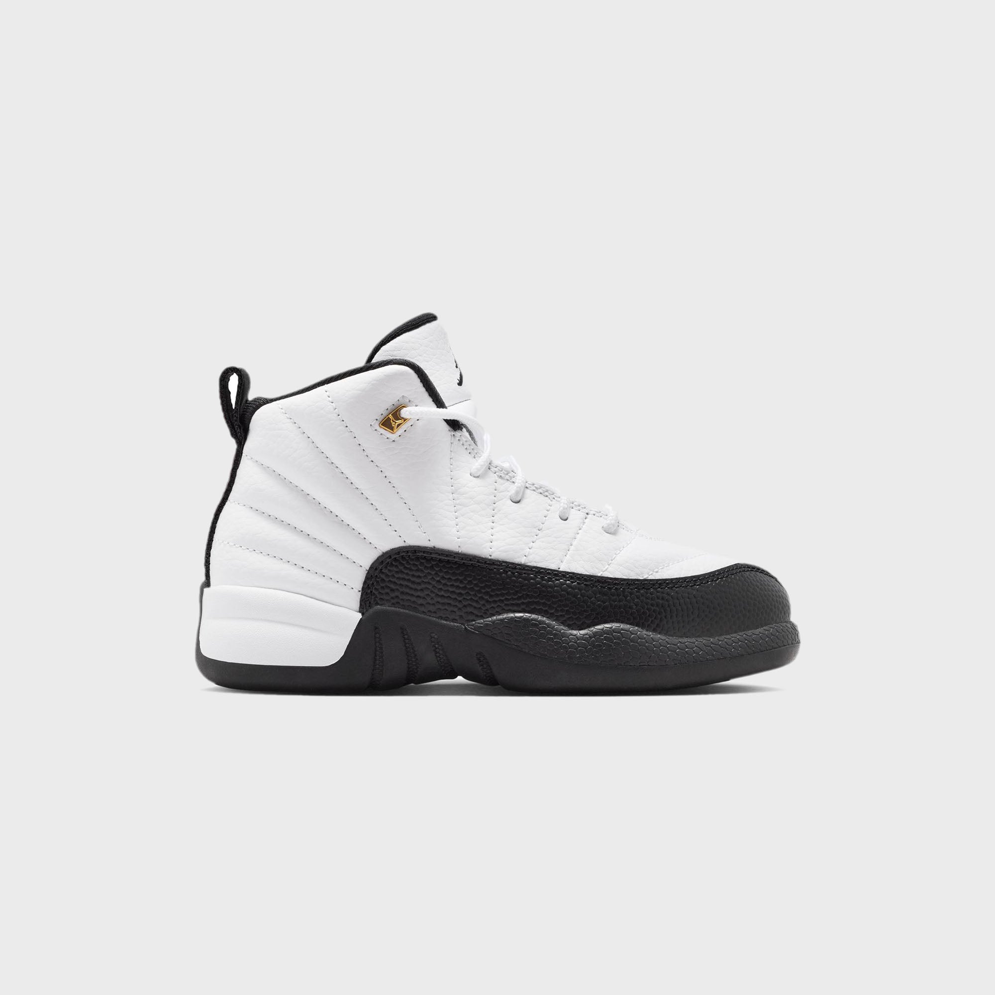 Jordan PS Jordan 12 Retro - White / Black / Taxi – Kith