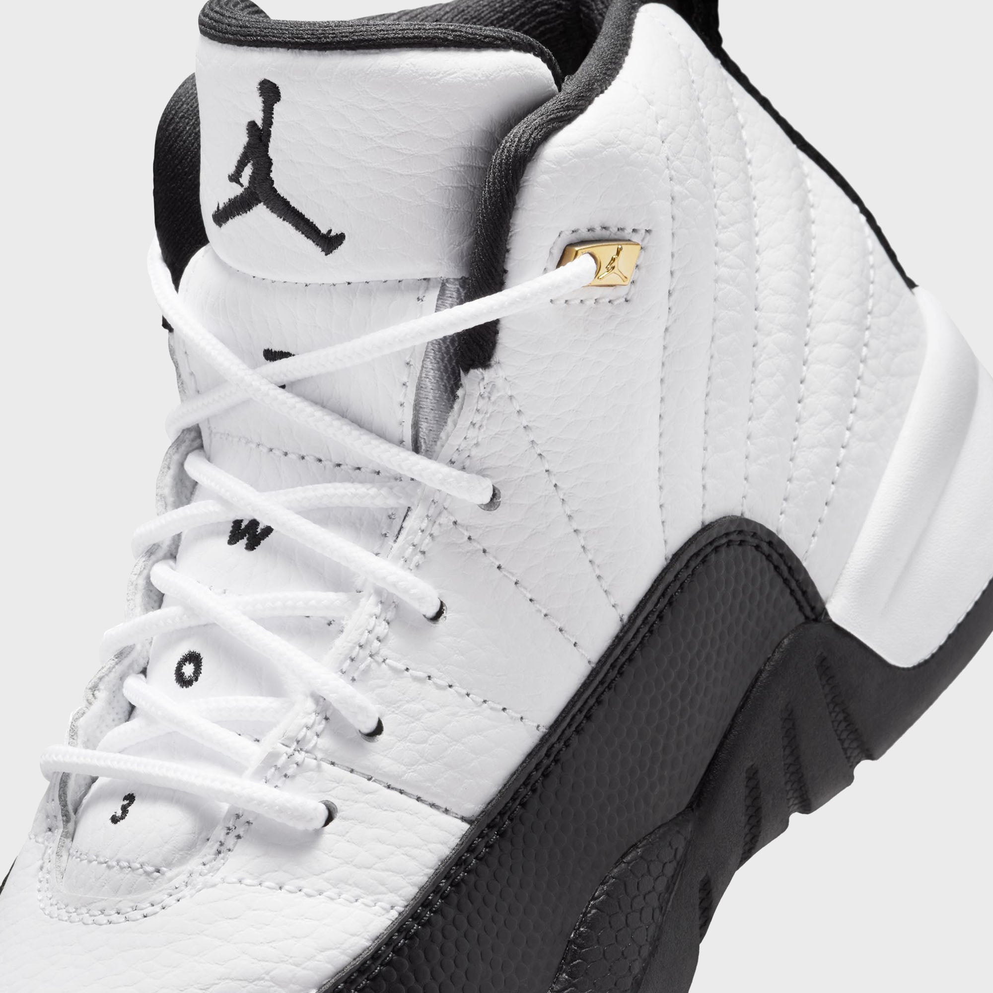 Jordan PS Jordan 12 Retro - White / Black / Taxi – Kith
