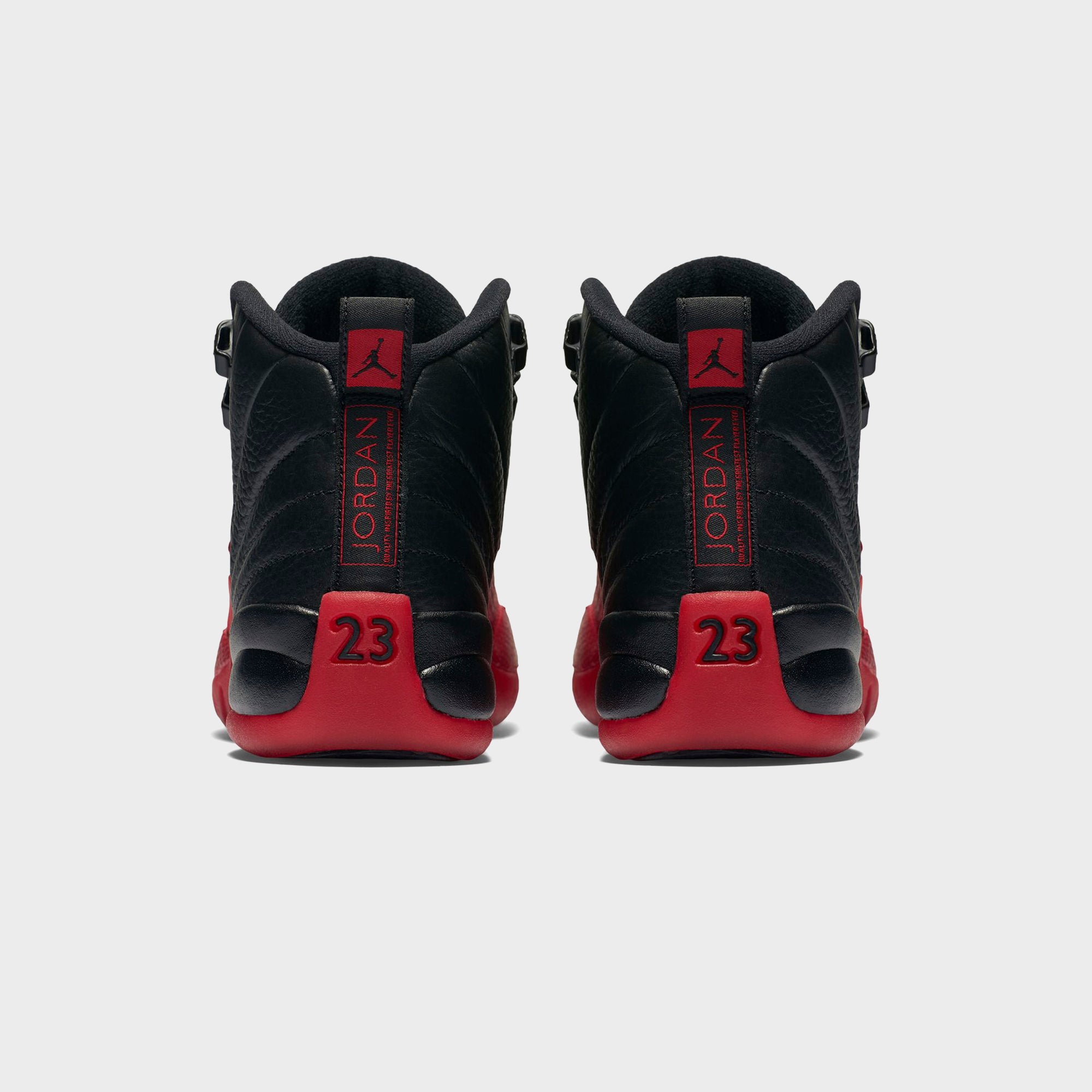 Shop Jordan Big Kids' Air Jordan 12 Retro 153265-002 black