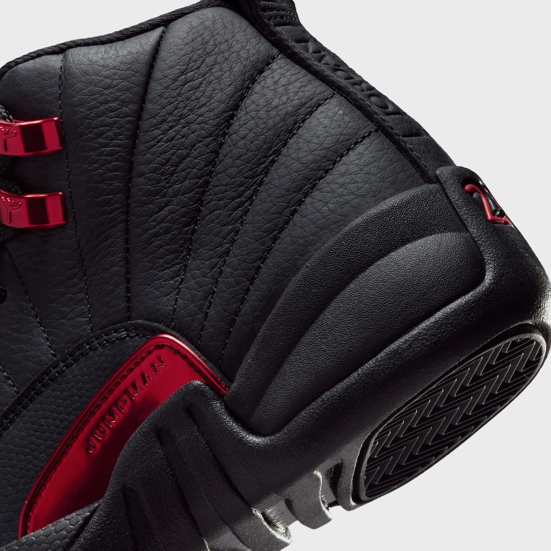 Jordan GS Air Jordan 12 Retro - Black / Varsity Red