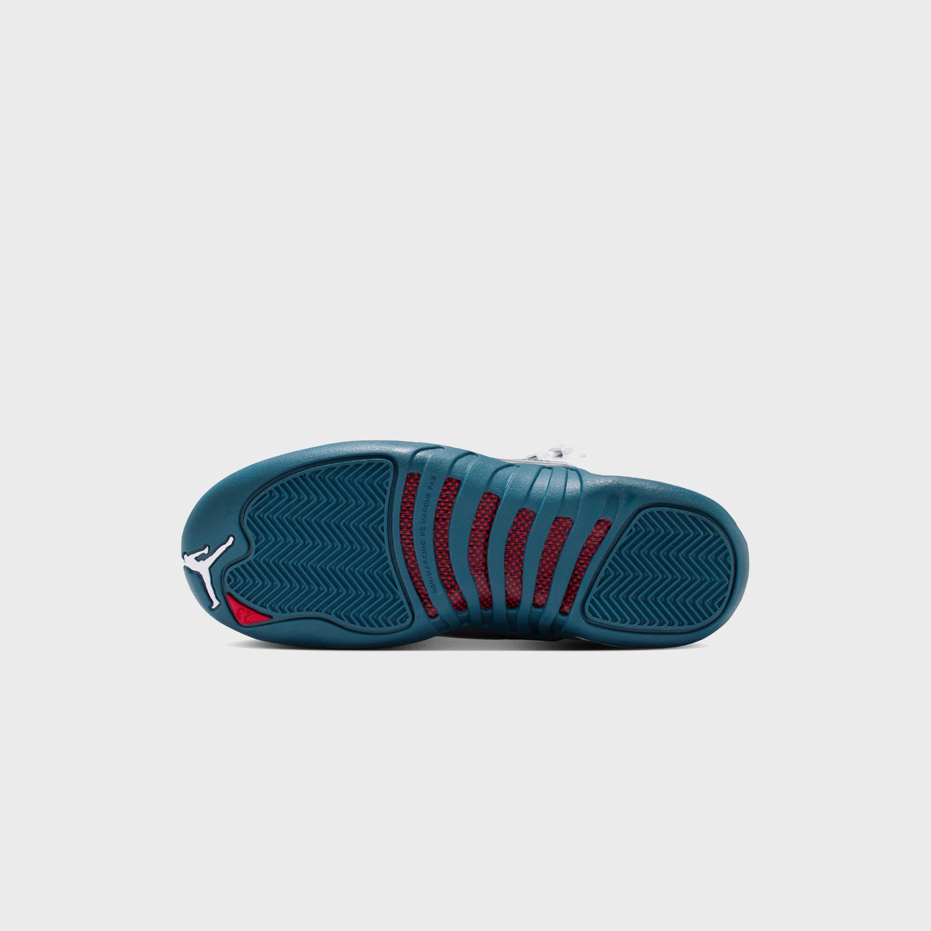 Jordan GS Air Jordan 12 Retro - White / French Blue / Metallic Silver