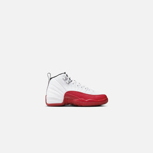 Nike Grade School Air Shine jordan 12 Retro - White / Black / Varsity Red