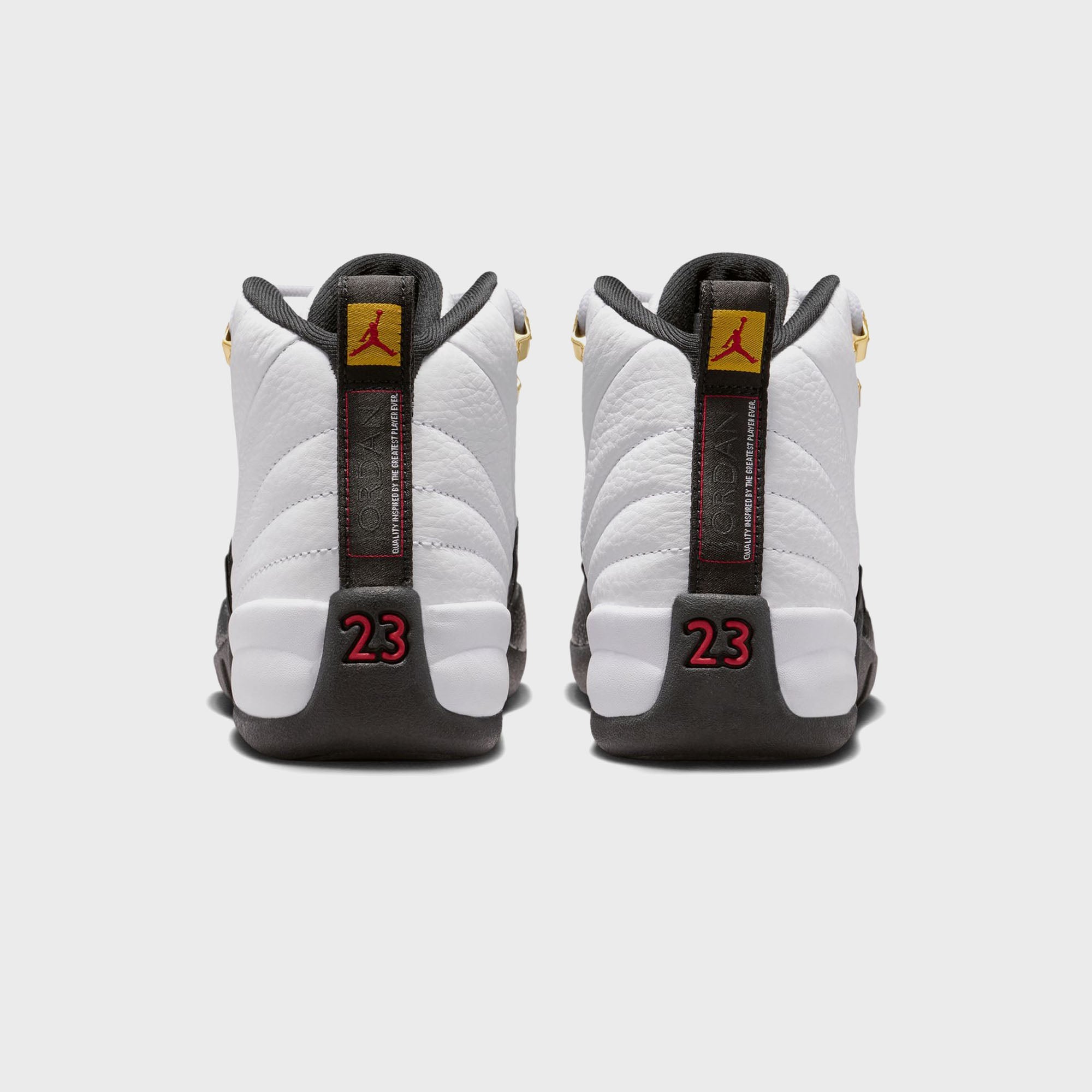 Jordan GS Air Jordan 12 Retro - White / Black / Taxi – Kith