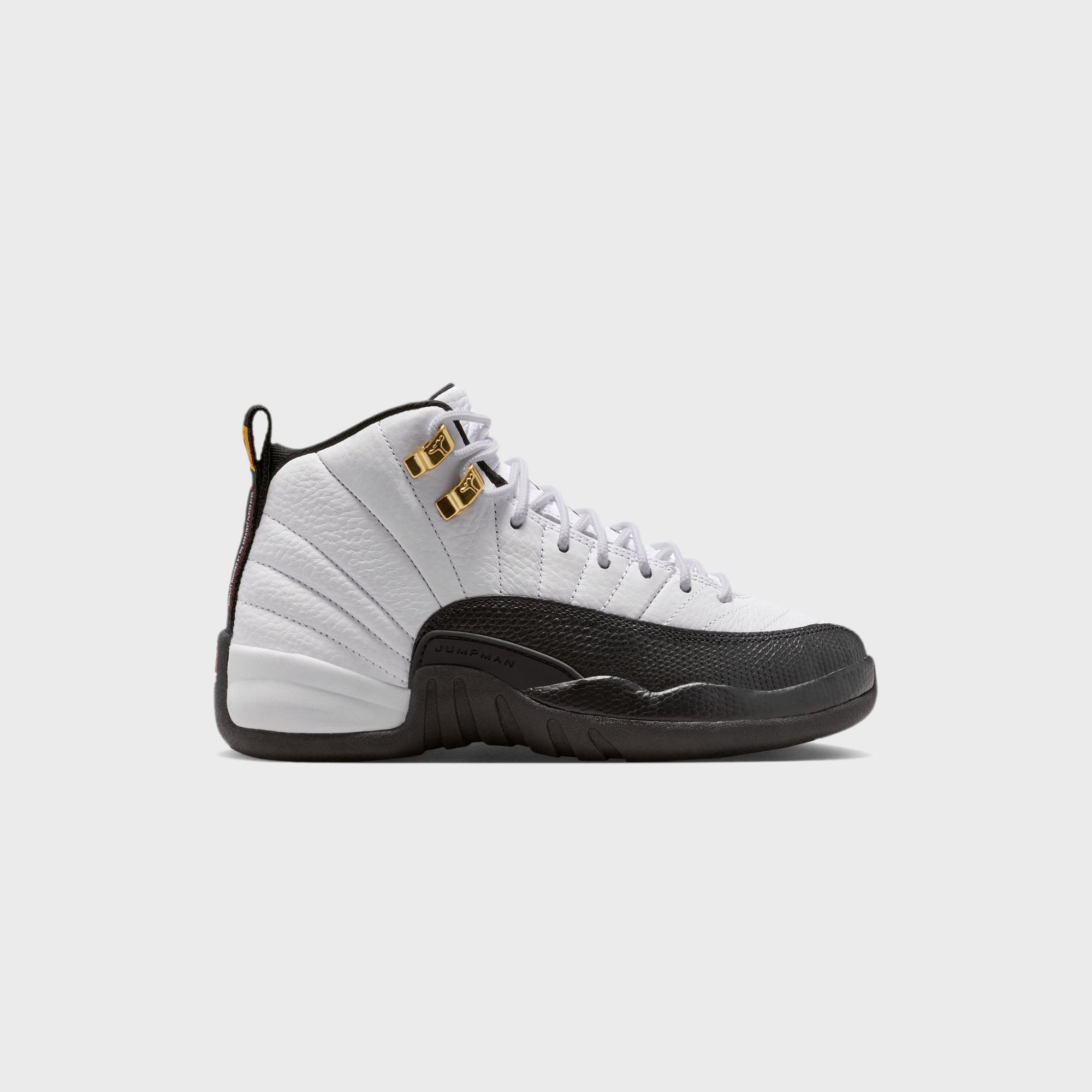 Jordan GS Air Jordan 12 Retro - White / Black / Taxi – Kith