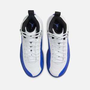 Jordan GS Air Jordan 12 - White / Black / Game Royal