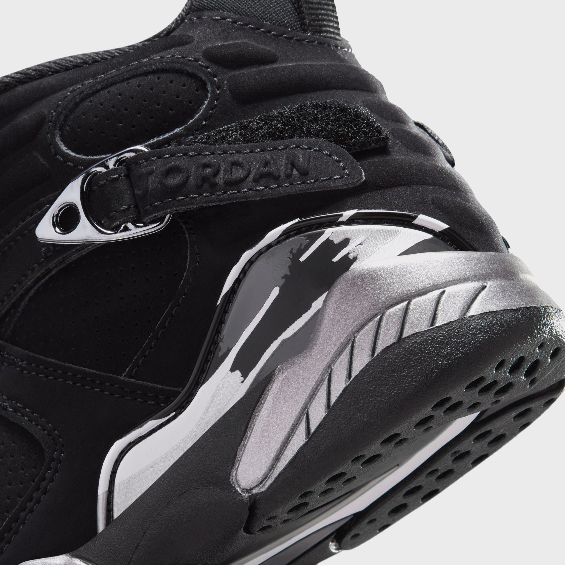Jordan PS Jordan 8 Retro - Black / Light Graphite / White
