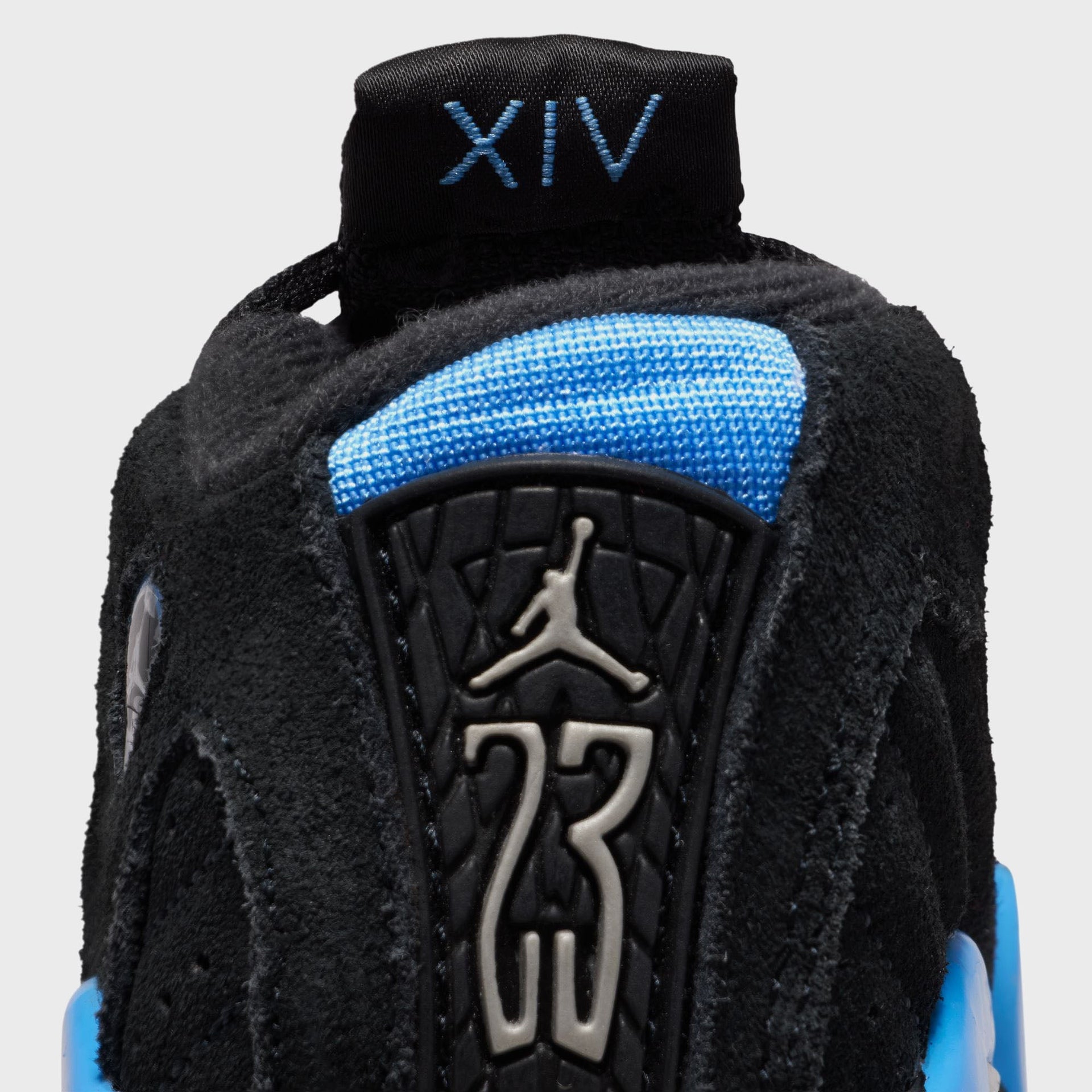 Jordan TD Jordan 14 Retro - Black / White / University Blue / Metallic Silver