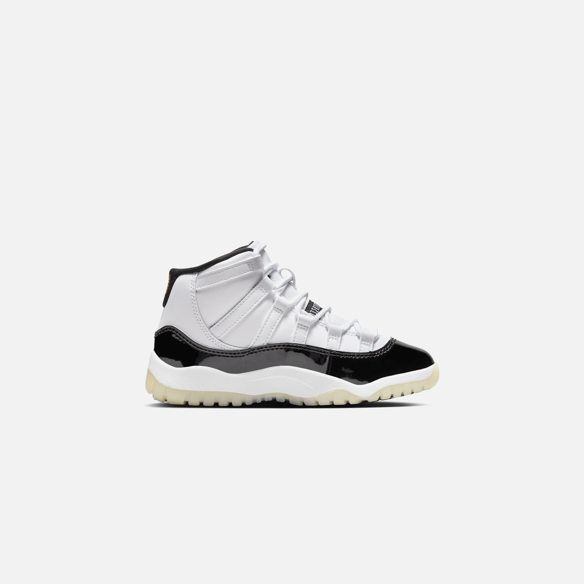 Nike PS Air Jordan 11 Retro - White / Black / Metallic Gold – Kith