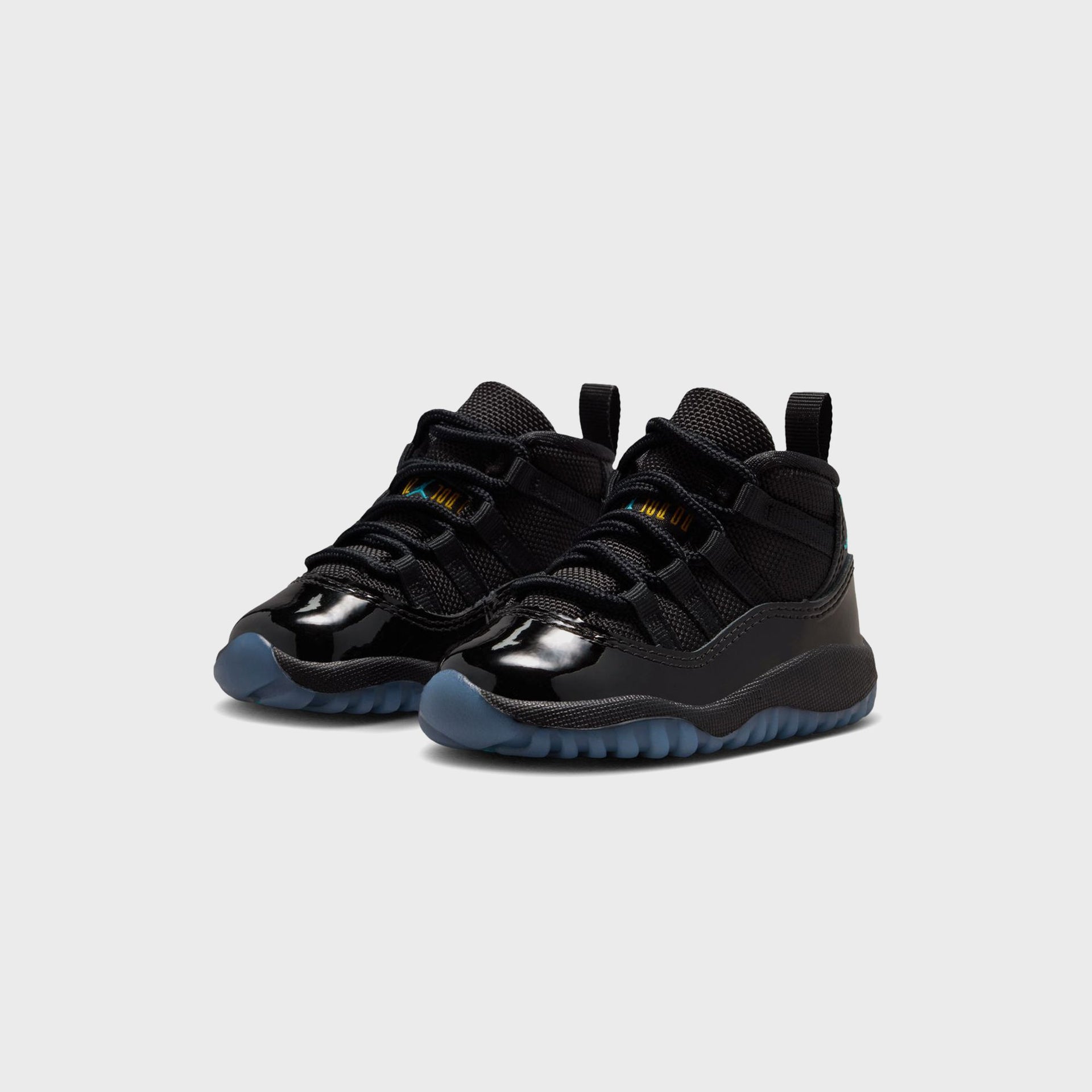 Nike TD Air Jordan 11 Retro - Black / Gamma Blue / Varsity Maize