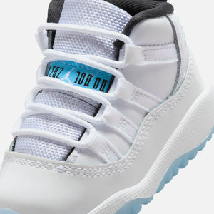 Jordan TD Air Jordan 11 Retro - White / Legend Blue / Black