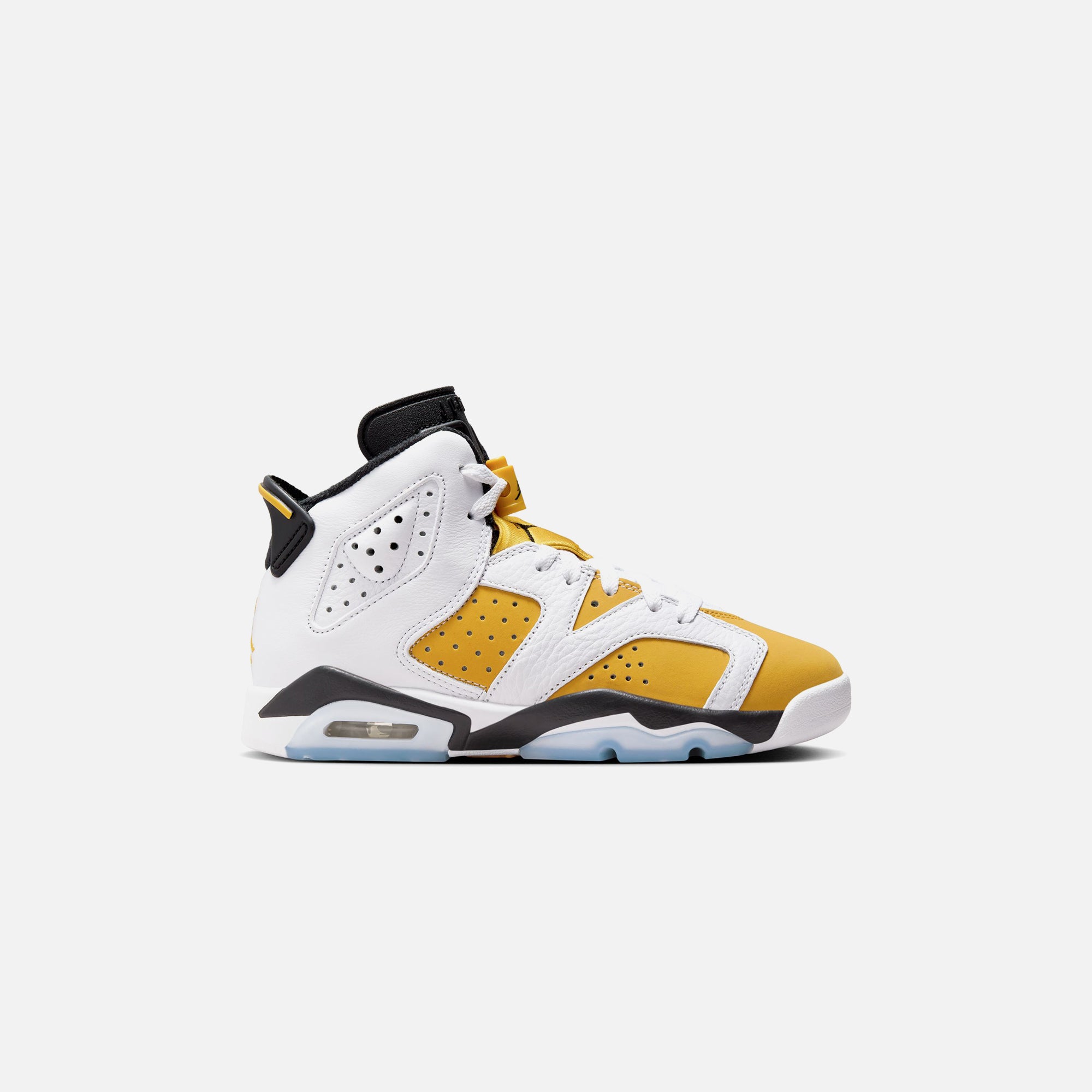 Nike GS Air Jordan 6 Retro - White / Yellow Ochre / Black – Kith