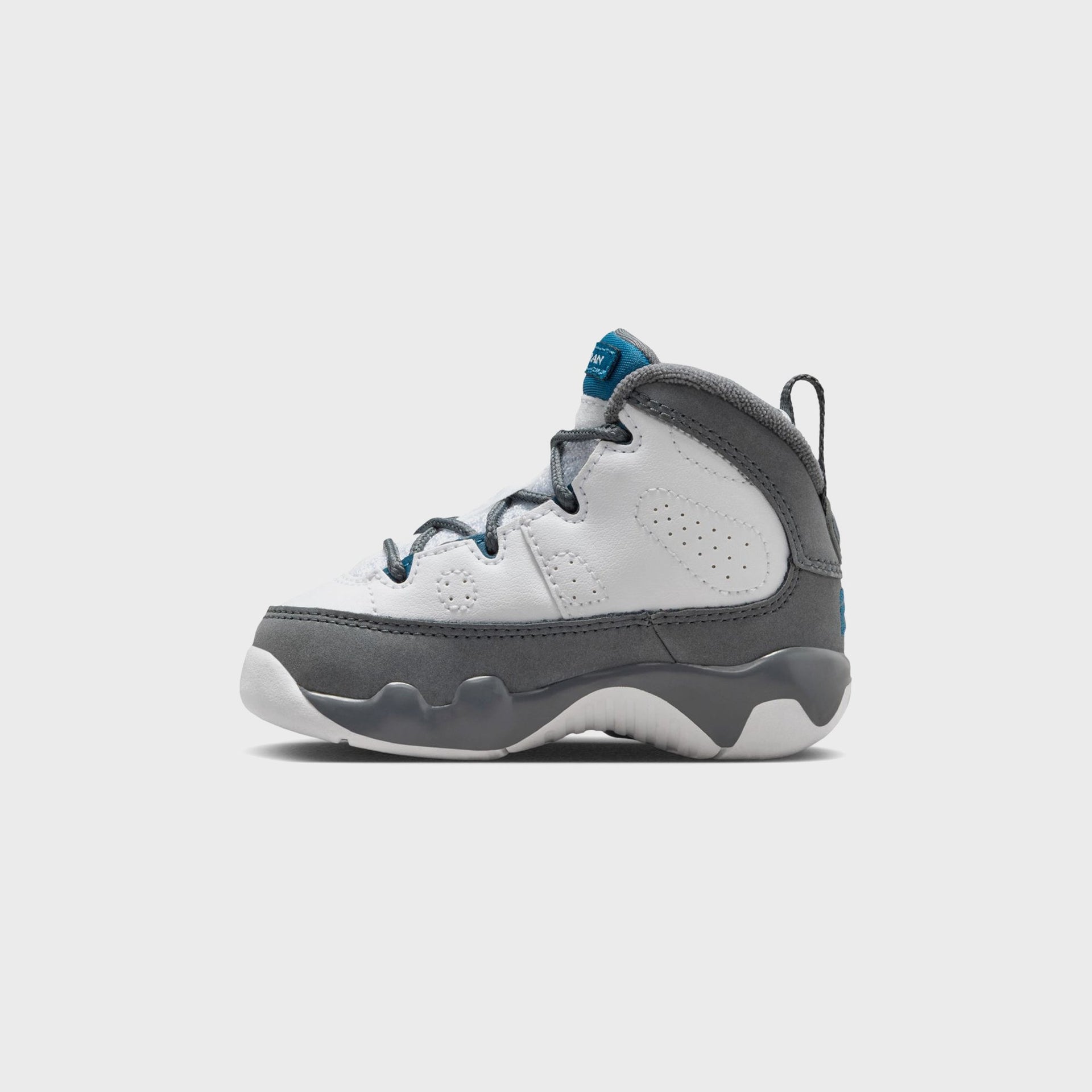Jordan TD Air Jordan 9 Retro - White / French Blue / Flint Grey