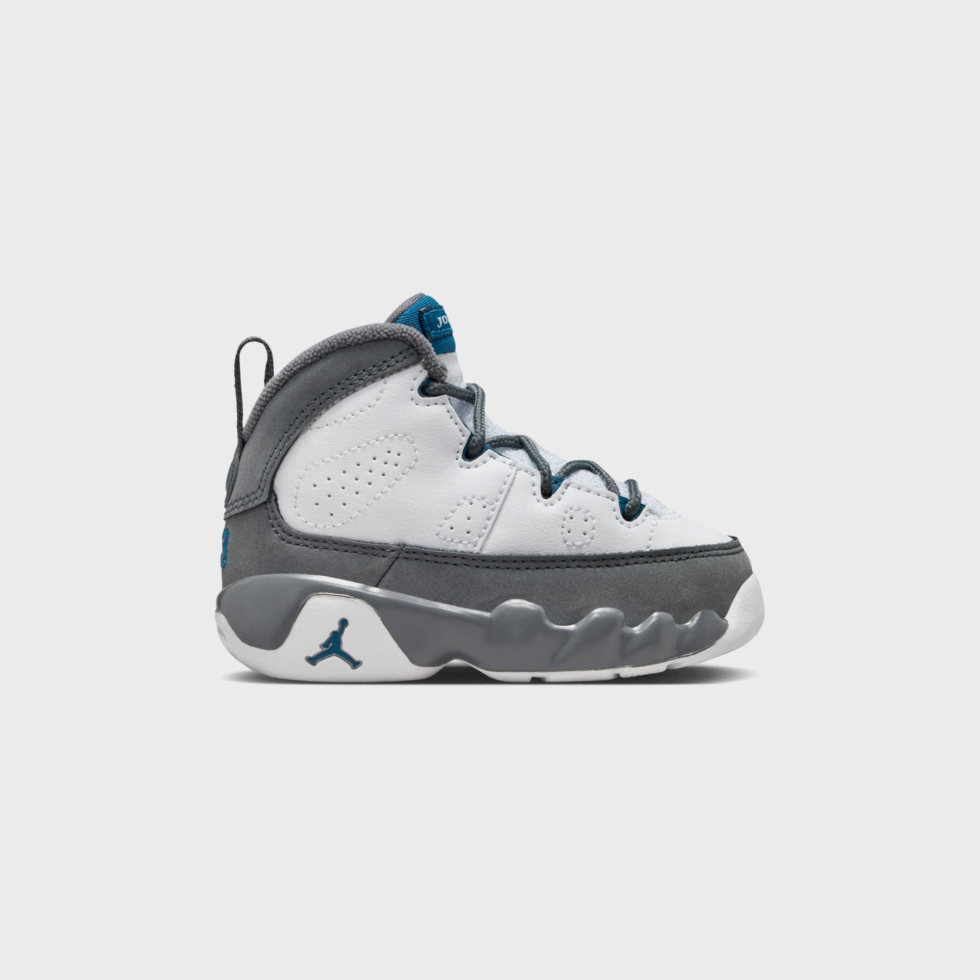 Jordan TD Air Jordan 9 Retro - White / French Blue / Flint Grey – Kith