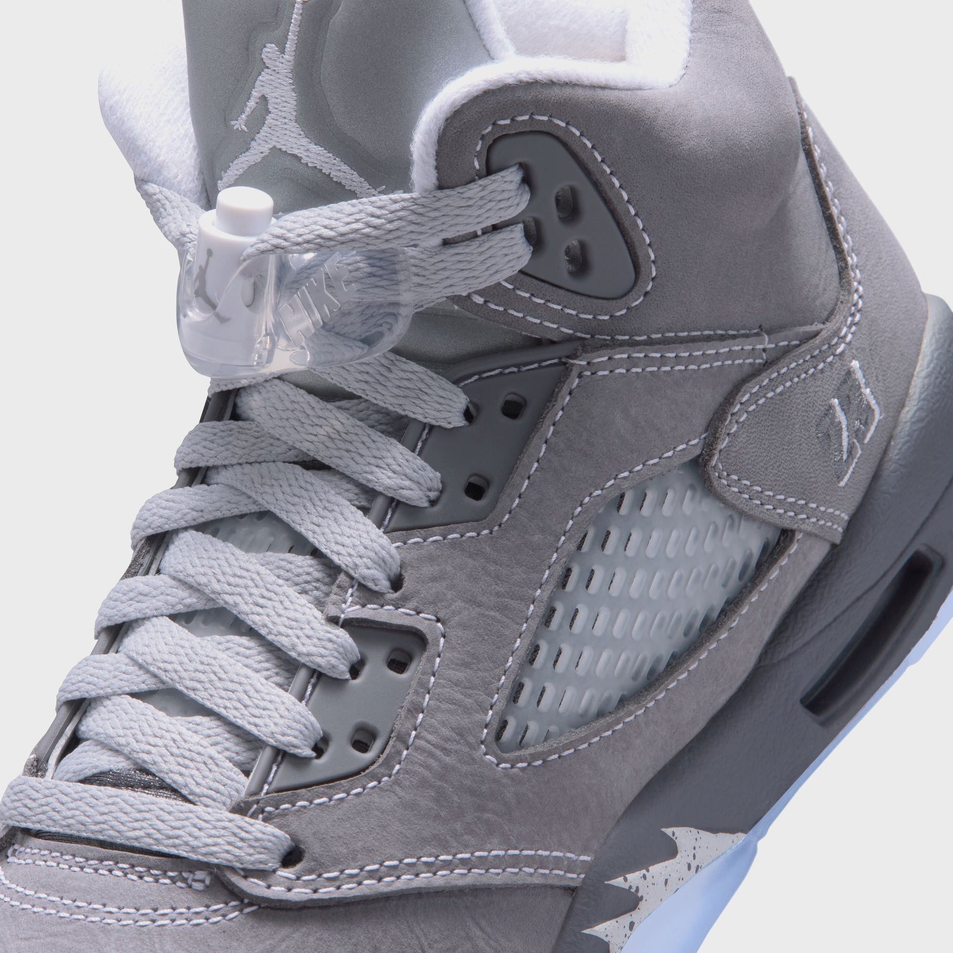Jordan GS Air Jordan 5 Retro - Light Graphite / White / Wolf Grey