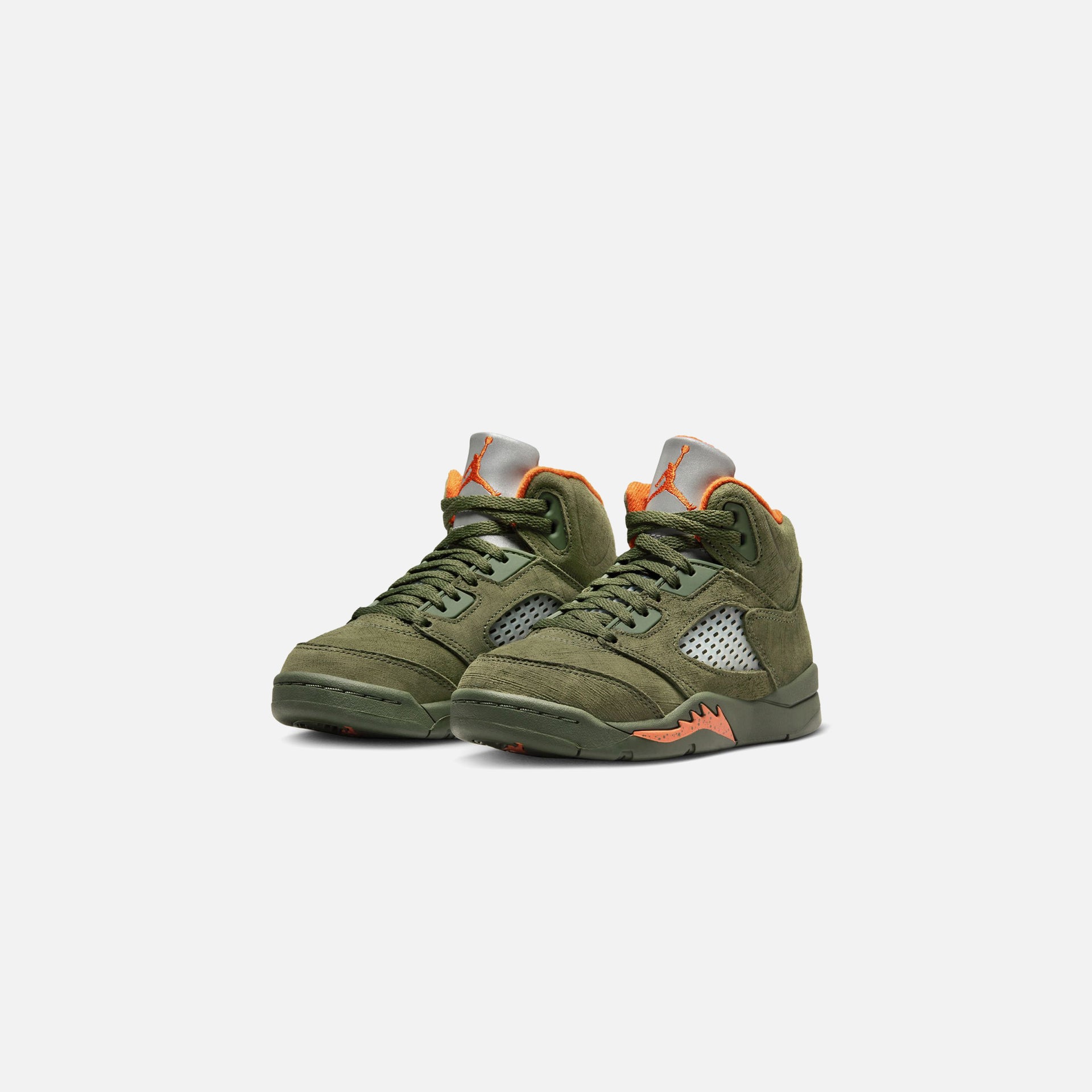 Jordan PS Air Jordan 5 Retro - Army Olive / Solar Orange