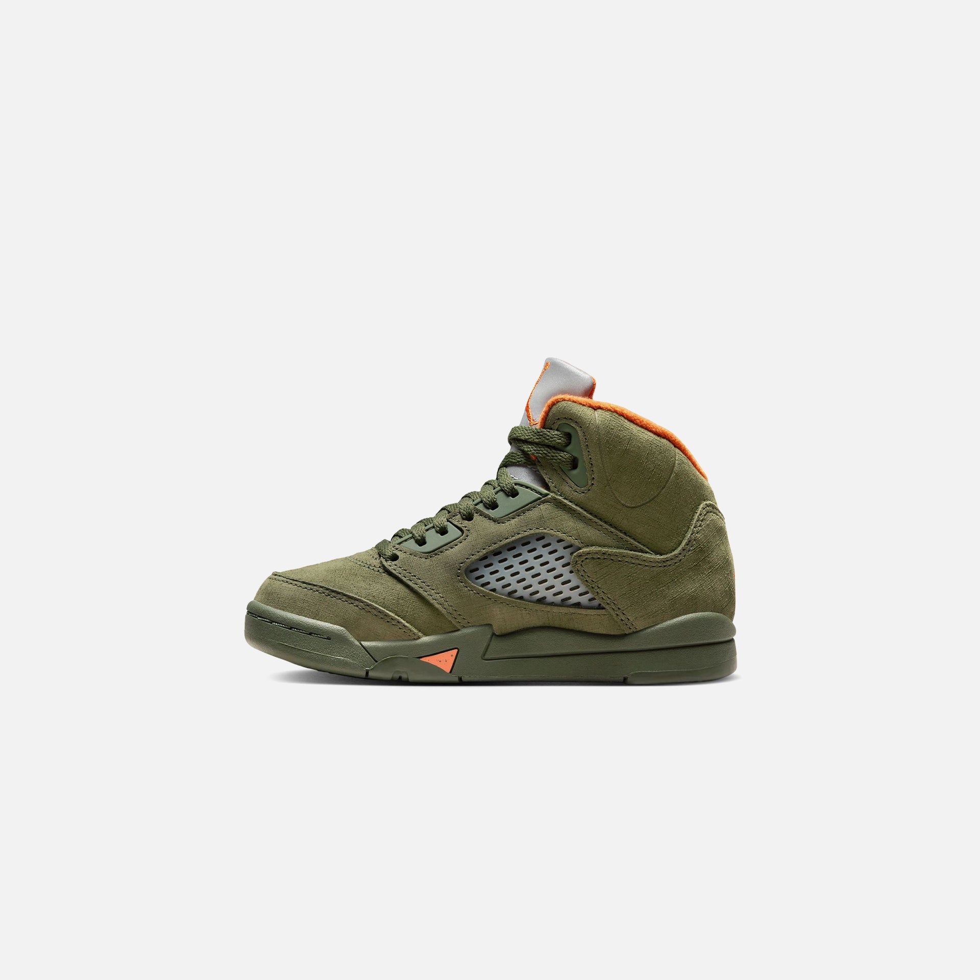 Jordan PS Air Jordan 5 Retro - Army Olive / Solar Orange